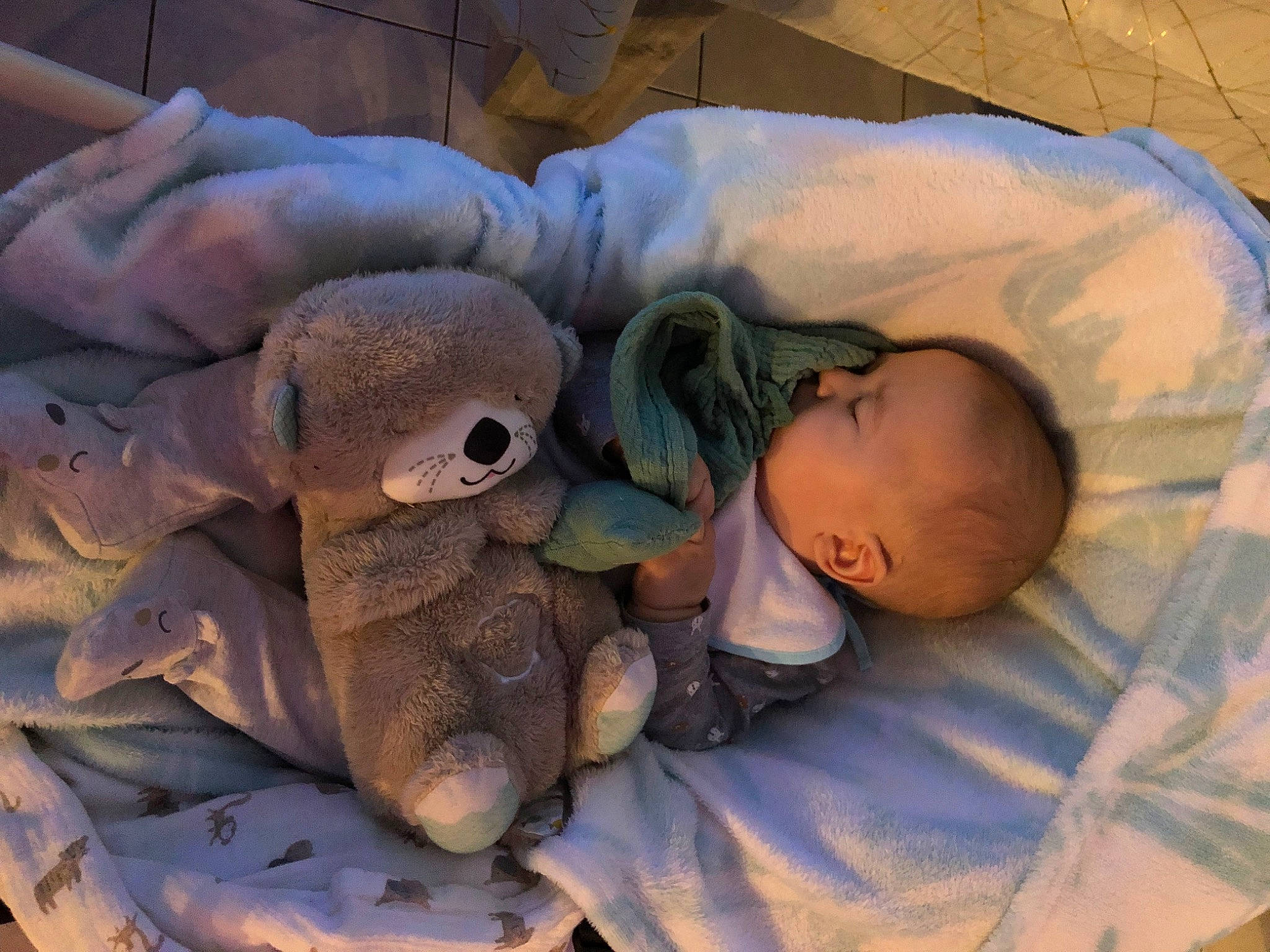 Théo participe au concours pour gagner de l'argent avec cette photo : art, baby, baby_toys, bed, bed_sheet, bedding, child, comfort, fawn, fur, linens, mammal, nap, person, plush, rock, room, stuffed_toy, toddler, toy