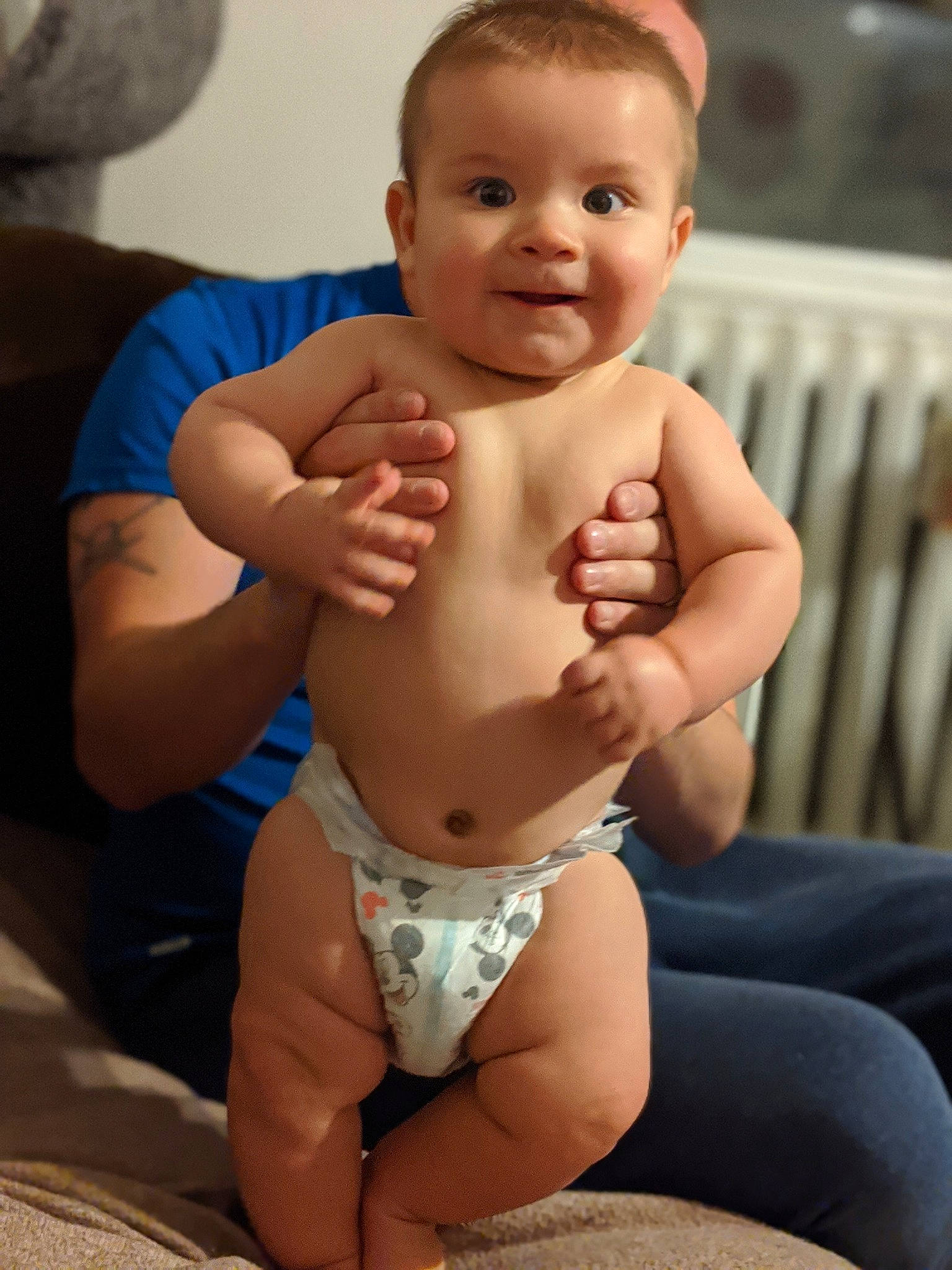 Kamden is registered to the contest to win money with this photo: abdomen, baby, child, diaper, muscle, person, stomach, toddler