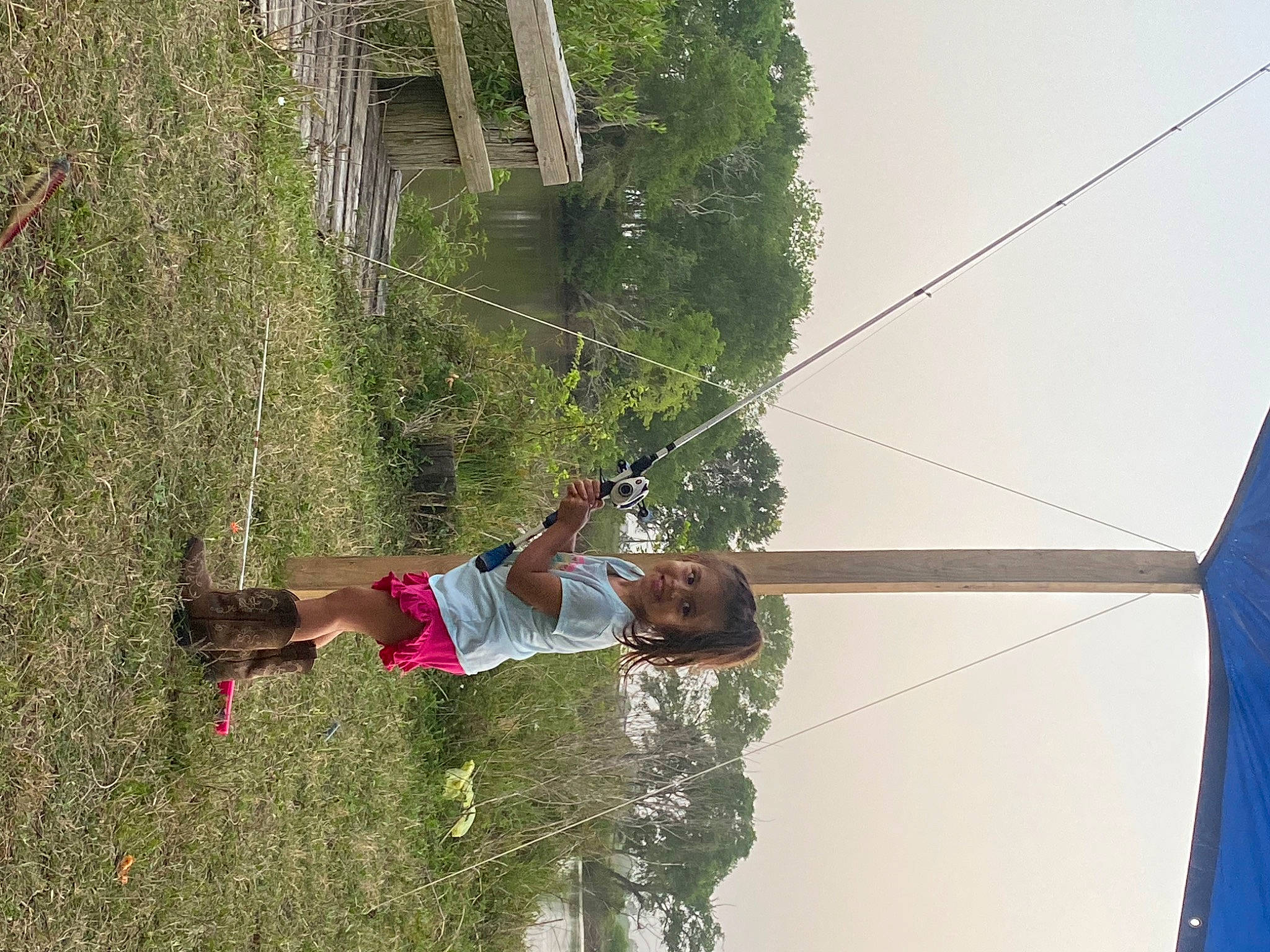 Brynleigh joined the competition — help win amazing prizes! adventure, climbing_harness, elbow, electrical_supply, electricity, fun, grass, joy, leisure, people_in_nature, person, plant, recreation, rock_climbing_equipment, rope, sky, sport_climbing, tree, trunk, wire
