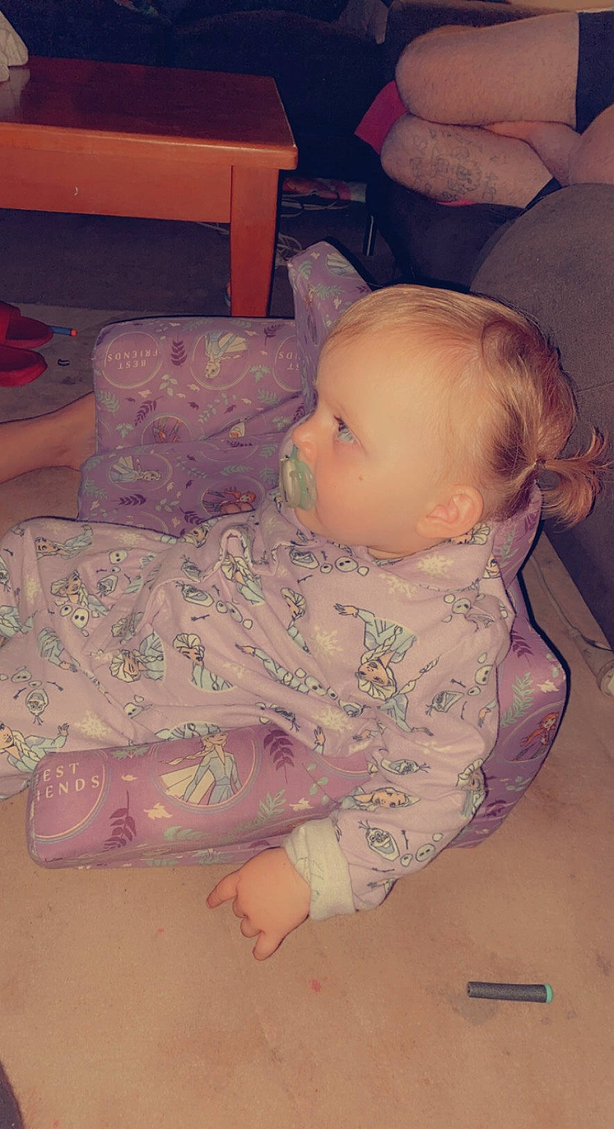 Kalina-rose joined the competition — help win amazing prizes! baby, baby_products, baby_sleeping, baby_toddler_clothing, cheek, child, comfort, couch, doll, hairstyle, head, linens, mouth, person, pink, room, sitting, skin, toddler, toy