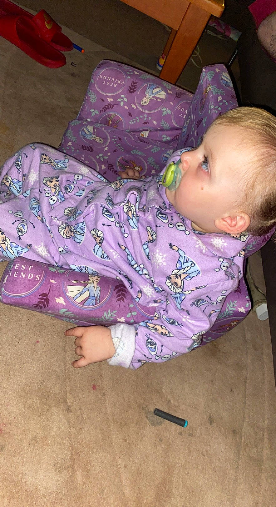 Kalina-rose joined the competition — help win amazing prizes! baby, baby_toddler_clothing, cheek, child, comfort, flooring, fun, hairstyle, human_leg, mouth, nose, pattern, person, pink, purple, sitting, skin, sleeve, thigh, toddler