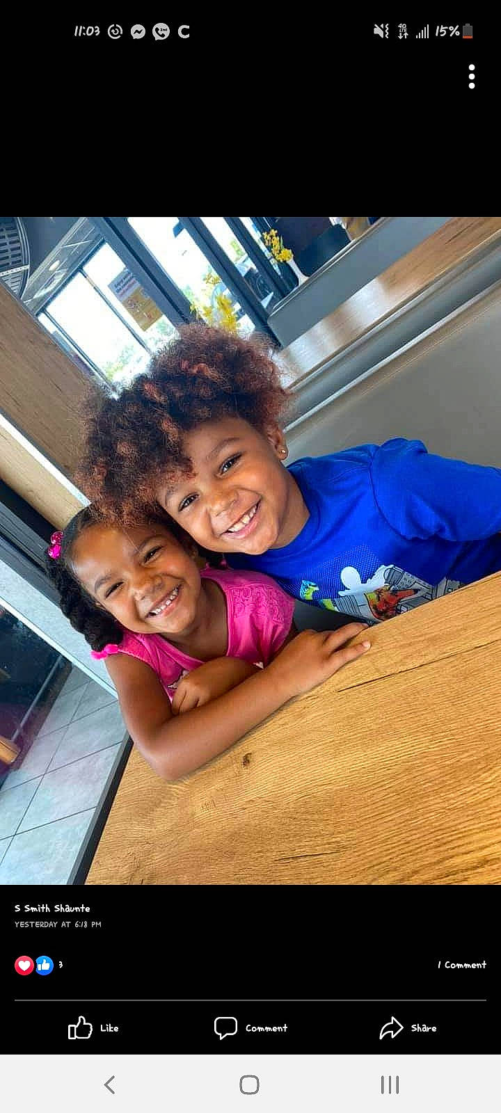 James is registered to the contest to win money with this photo: black_hair, child, comfort, event, flash_photography, flooring, fun, happy, joy, laugh, leisure, love, magenta, person, room, selfie, shorts, skin, smile, t_shirt