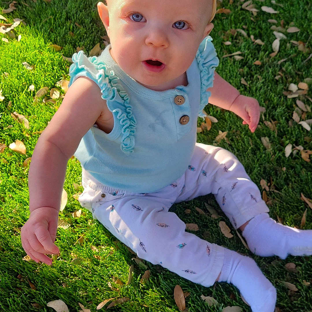 Breezlee joined the competition — help win amazing prizes! accessories, anemone, baby, backyard, barefoot, blonde, blouse, bodypart, bowtie, clothing, costume, crawling, daisy, dress, face, field, finger, flower, footwear, formalwear