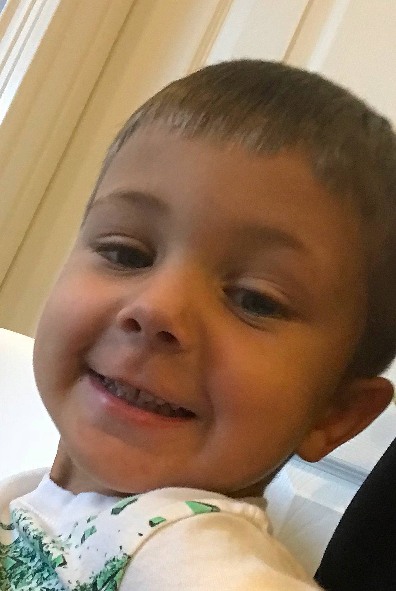 Xavier is registered to the contest to win money with this photo: baby, cheek, child, chin, close_up, eye, eyebrow, face, facial_expression, forehead, hair, happy, head, joy, lip, mouth, nose, people, person, skin