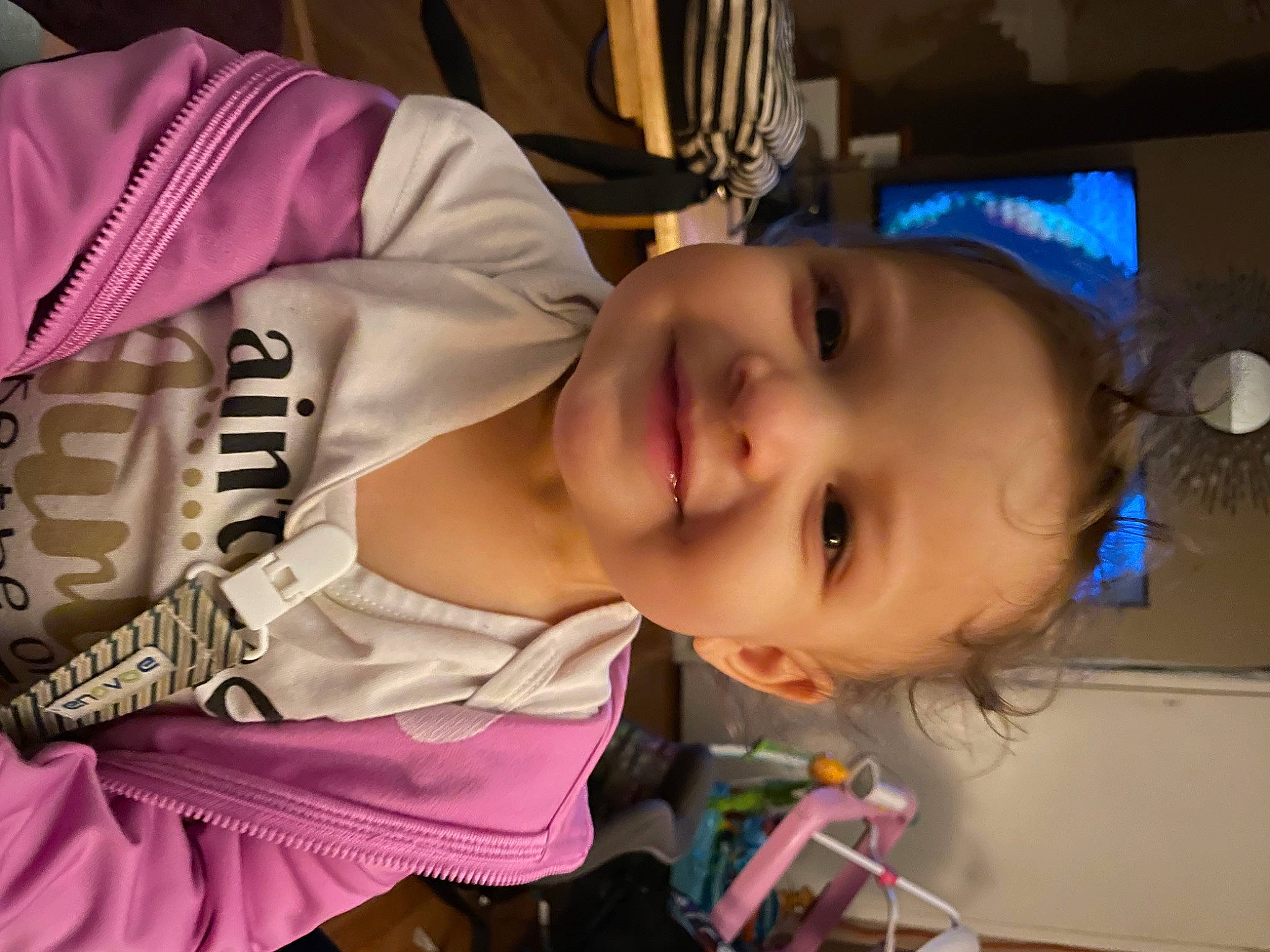 Amoura is registered to the contest to win money with this photo: baby, baby_products, baby_toddler_clothing, cheek, child, chin, ear, eyebrow, eyelash, fun, happy, iris, joy, lip, mouth, nose, person, product, skin, sleeve