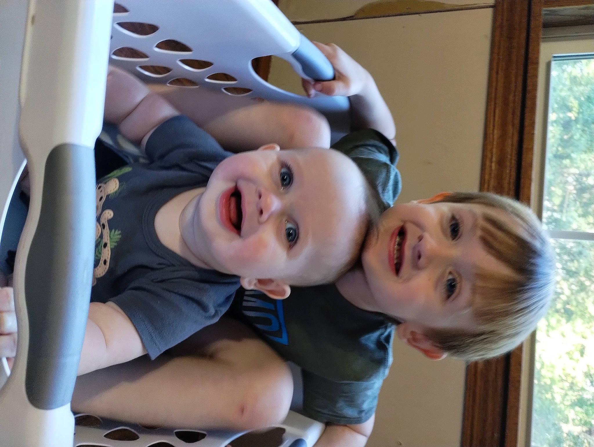 Kurtis joined the competition — help win amazing prizes! baby, baby_products, chest, child, eyewear, fun, grass, happy, hat, joy, laugh, leisure, mouth, nose, person, personal_protective_equipment, skin, smile, toddler, vacation