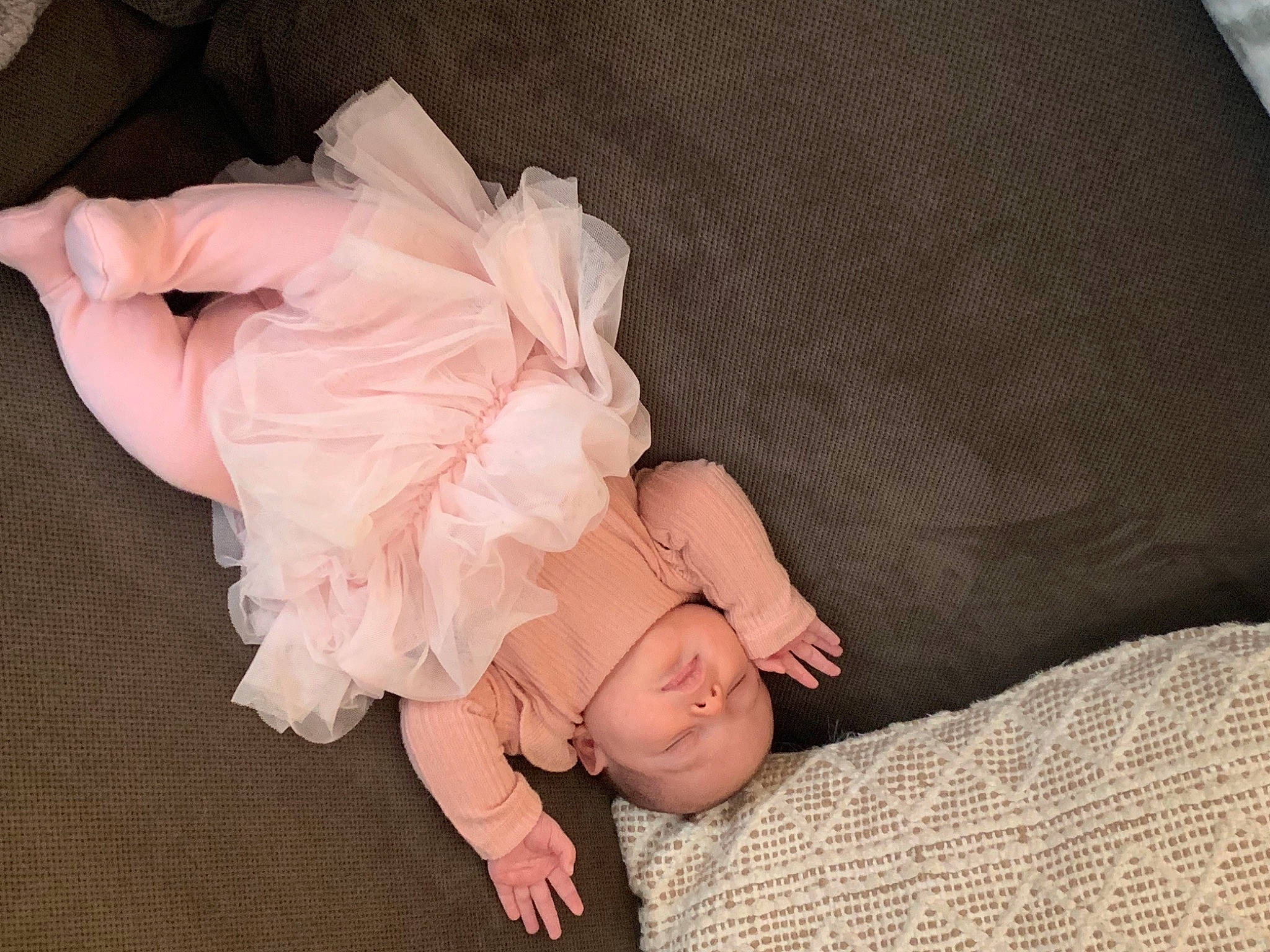 Aria joined the competition — help win amazing prizes! baby, baby_toddler_clothing, barefoot, comfort, dress, foot, gesture, happy, human_body, human_leg, knee, leg, nail, person, sleeve, sock, textile, thigh, thumb, toddler