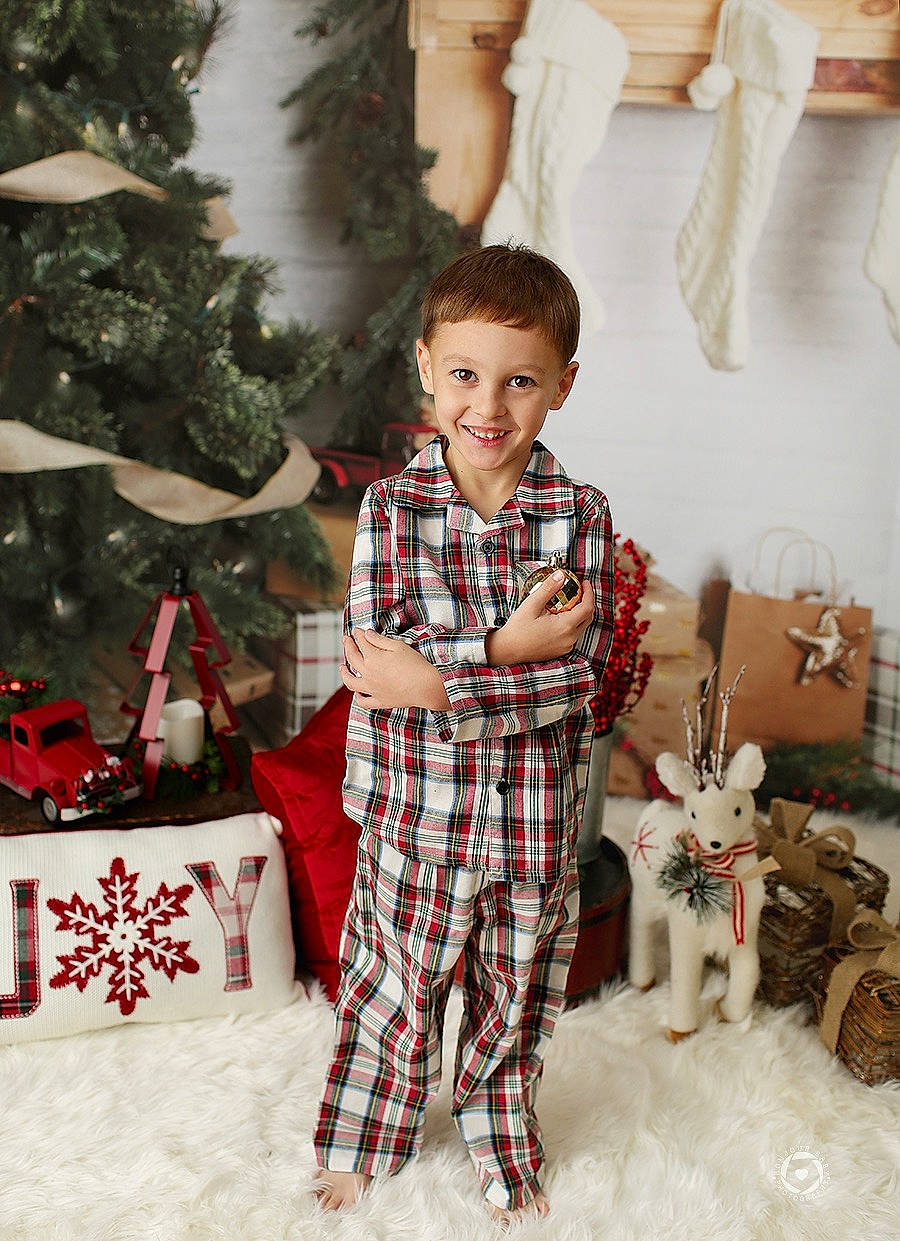 Loki is registered to the contest to win money with this photo: christmas, christmas_decoration, christmas_ornament, christmas_tree, event, fashion, green, happy, head, holiday, joy, mammal, ornament, pattern, person, plaid, smile, standing, tartan, textile