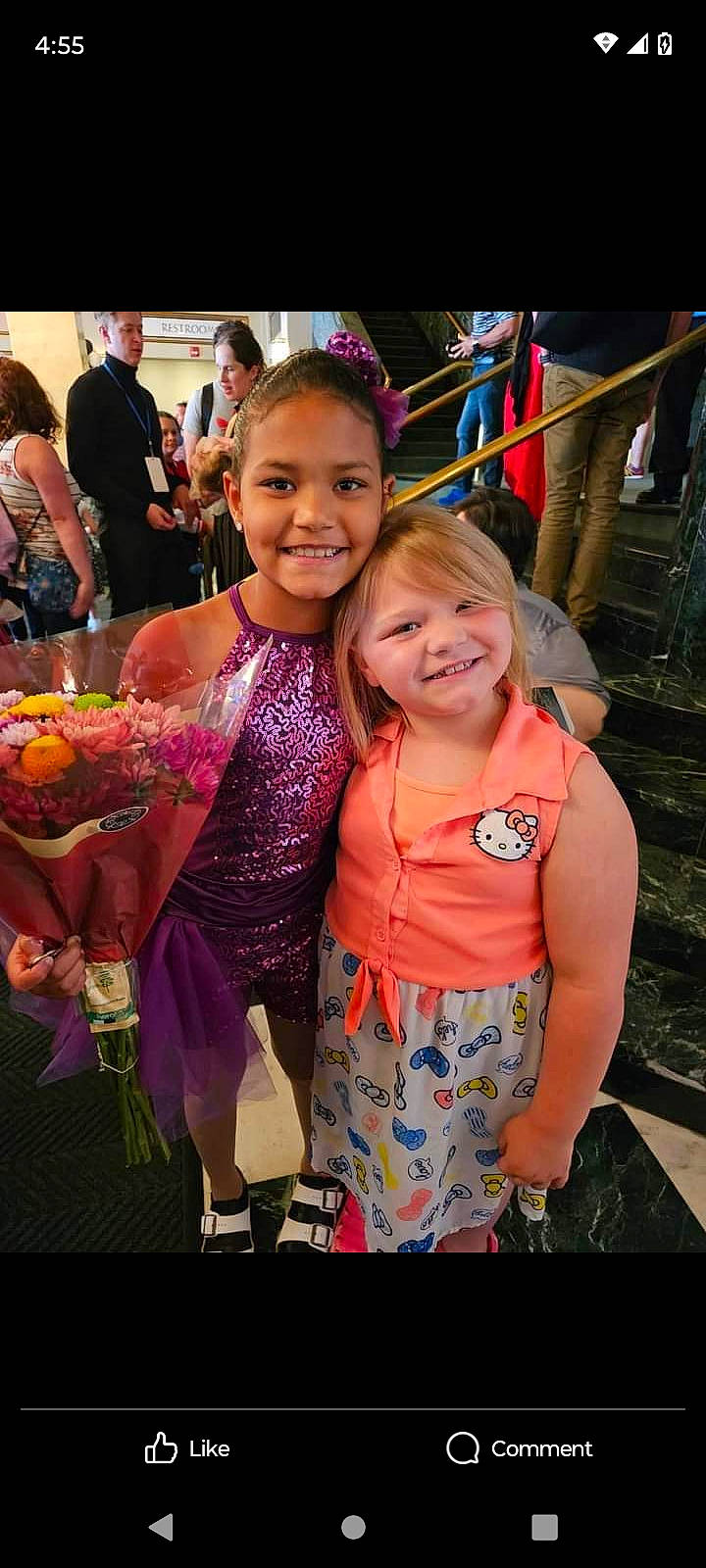 Heaven joined the competition — help win amazing prizes! child, costume, event, face, facial_expression, fun, happy, head, jewellery, joy, leisure, magenta, necklace, person, pink, purple, recreation, smile, summer, textile