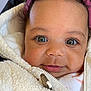 Novi is registered to the contest to win money with this photo: accessories, baby, blanket, clothing, coat, earring, face, hat, head, hood, hoodie, jacket, jewelry, knitwear, newborn, person, photography, portrait, sweater, sweatshirt