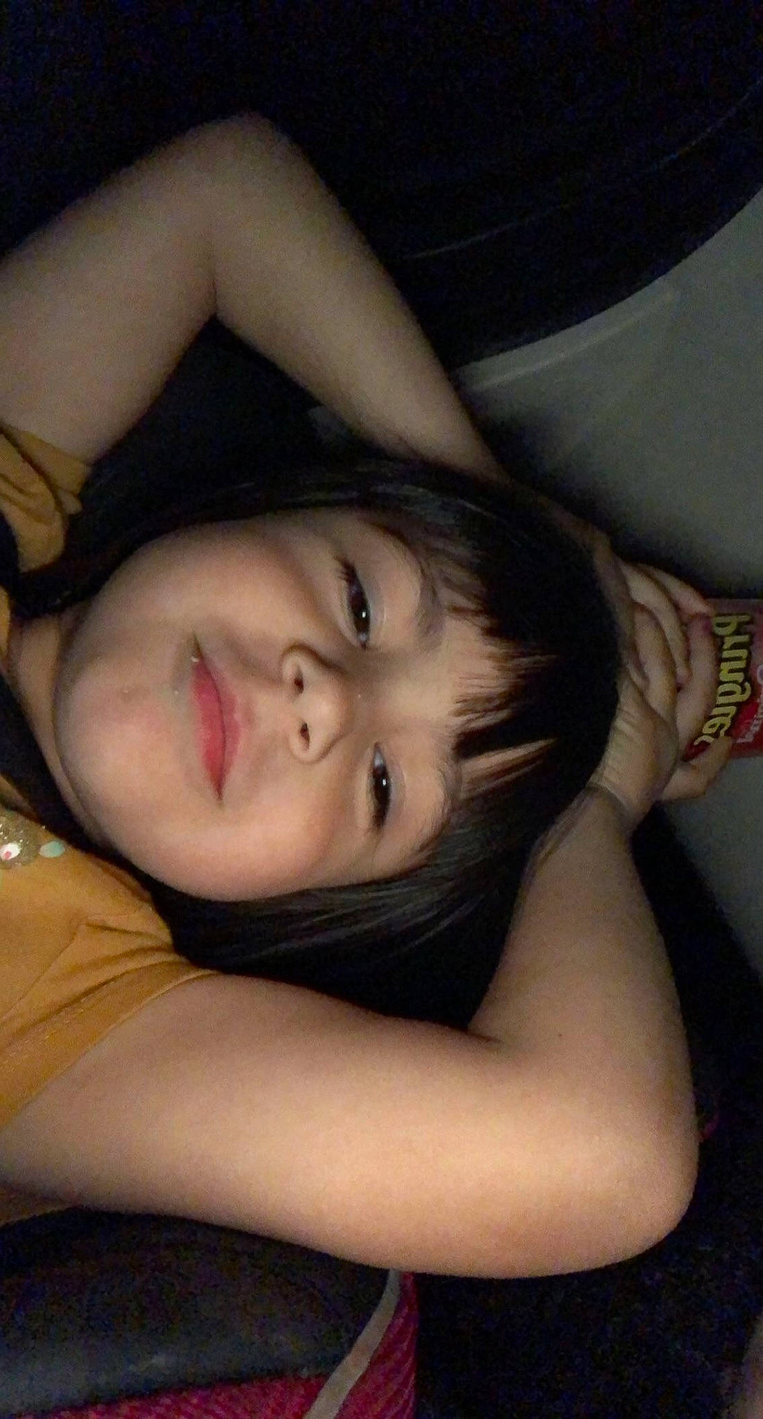 Aubrie is registered to the contest to win money with this photo: beauty, black, black_hair, cheek, chin, cool, elbow, eyebrow, eyelash, fashion, forehead, hairstyle, joint, lip, mammal, muscle, neck, person, photograph, shoulder