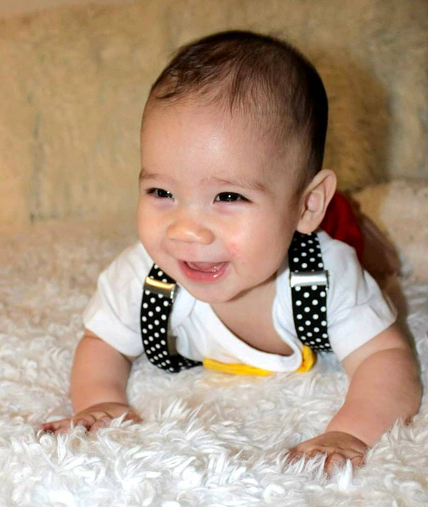 Louis joined the competition — help win amazing prizes! arm, baby, baby_products, baby_toddler_clothing, cheek, child, eye, finger, flash_photography, fun, happy, iris, nose, pattern, person, sitting, skin, sleeve, smile, toddler