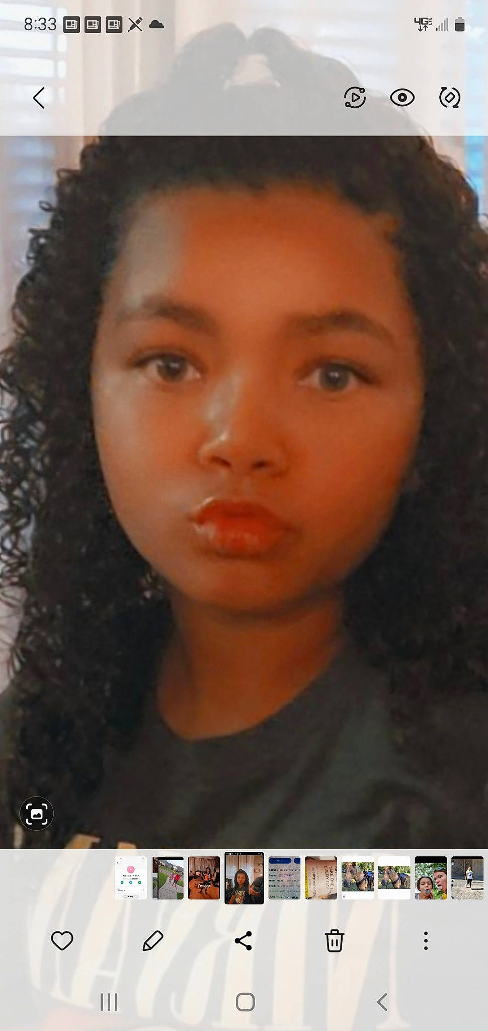 Haylei is registered to the contest to win money with this photo: adaptation, beauty, black_hair, brown, cheek, chin, cool, eyebrow, eyelash, facial_expression, forehead, hair, jaw, jheri_curl, lip, long_hair, neck, nose, person, ringlet