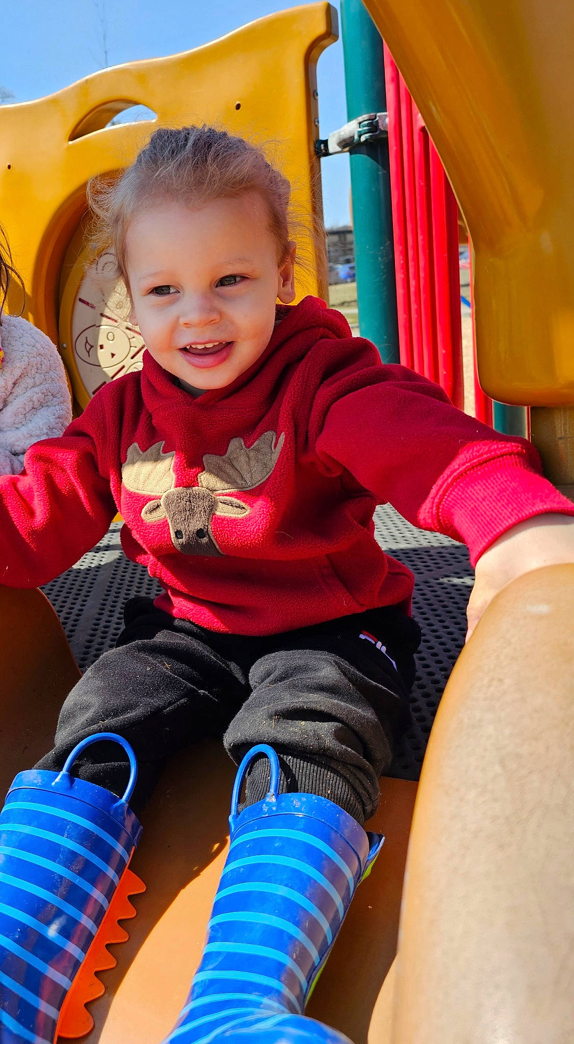 Davion joined the competition — help win amazing prizes! baby_toddler_clothing, child, electric_blue, fun, happy, human_body, joy, knee, lap, leg, leisure, person, recreation, red, shorts, skin, smile, sock, t_shirt, thigh