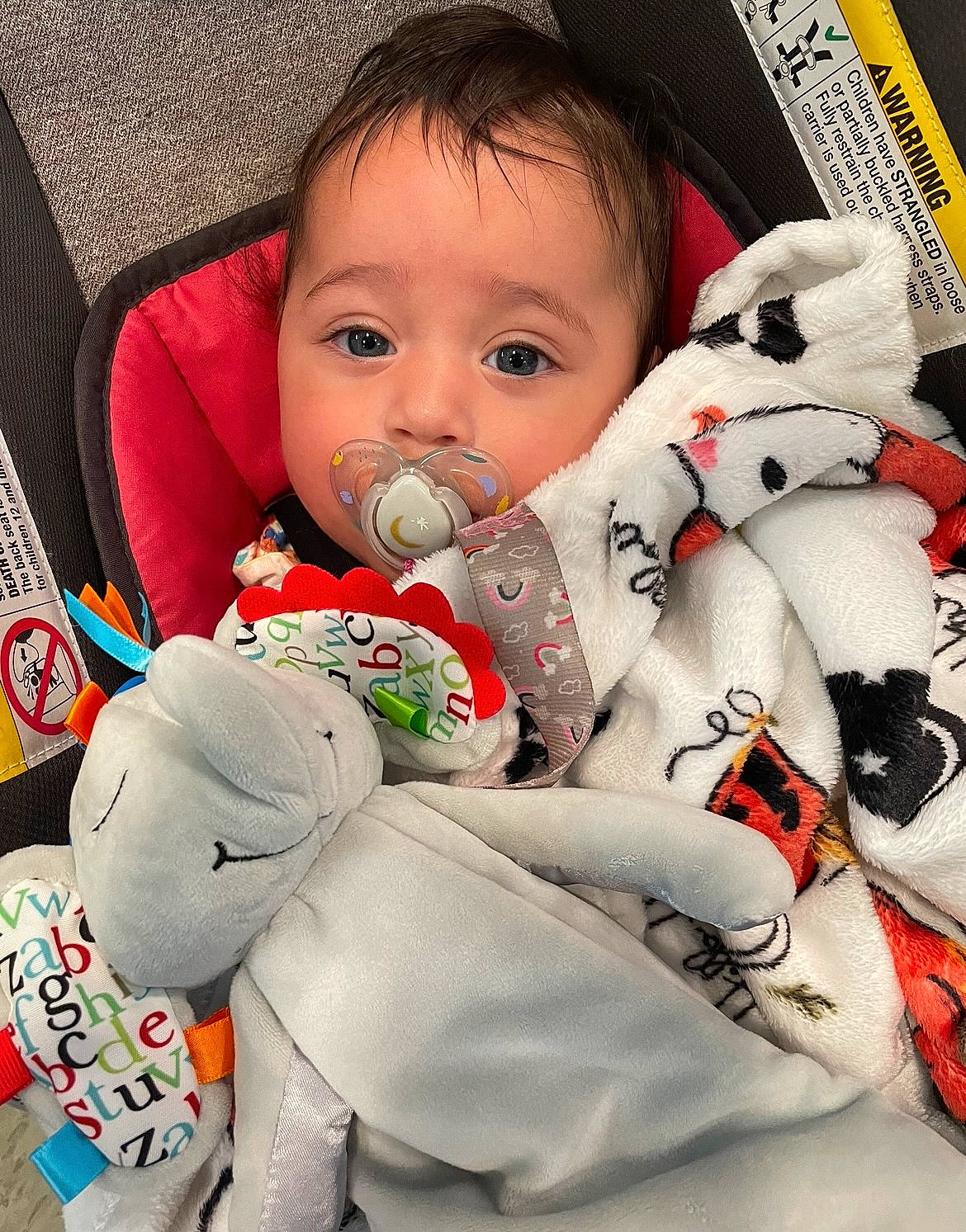 Freya joined the competition — help win amazing prizes! baby, baby_products, baby_safety, baby_sleeping, baby_toddler_clothing, carmine, cheek, child, comfort, happy, head, home_accessories, linens, pattern, person, room, sitting, sleeve, textile, throw_pillow