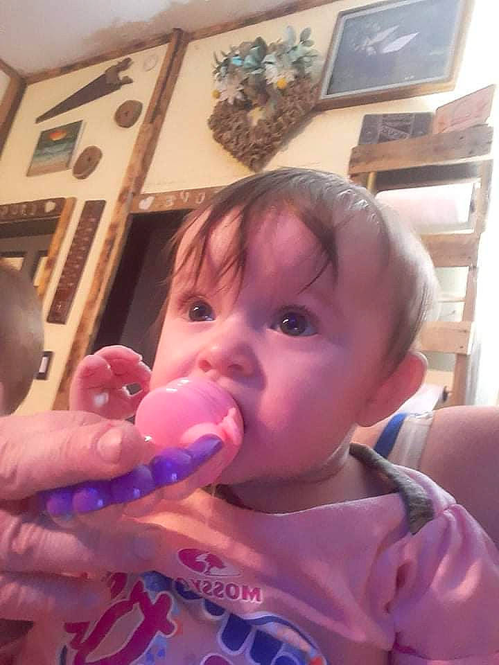 Veronika joined the competition — help win amazing prizes! baby, cheek, child, eye, eyelash, fun, happy, human_body, lip, mouth, nail, nose, party_supply, person, picture_frame, pink, skin, television, thumb, toddler