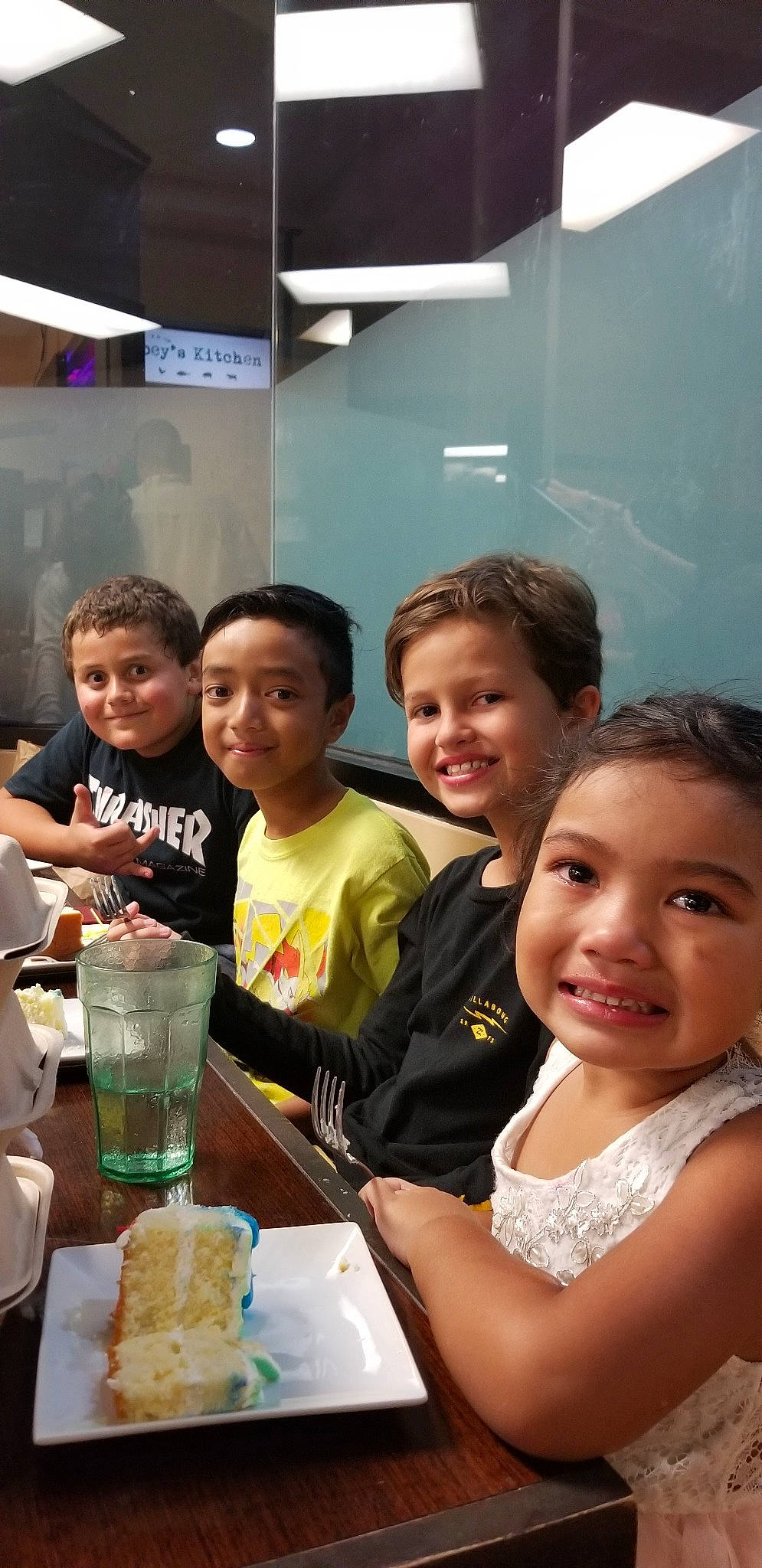 Anjali is registered to the contest to win money with this photo: child, eating, food, fun, happy, joy, lunch, meal, person, smile