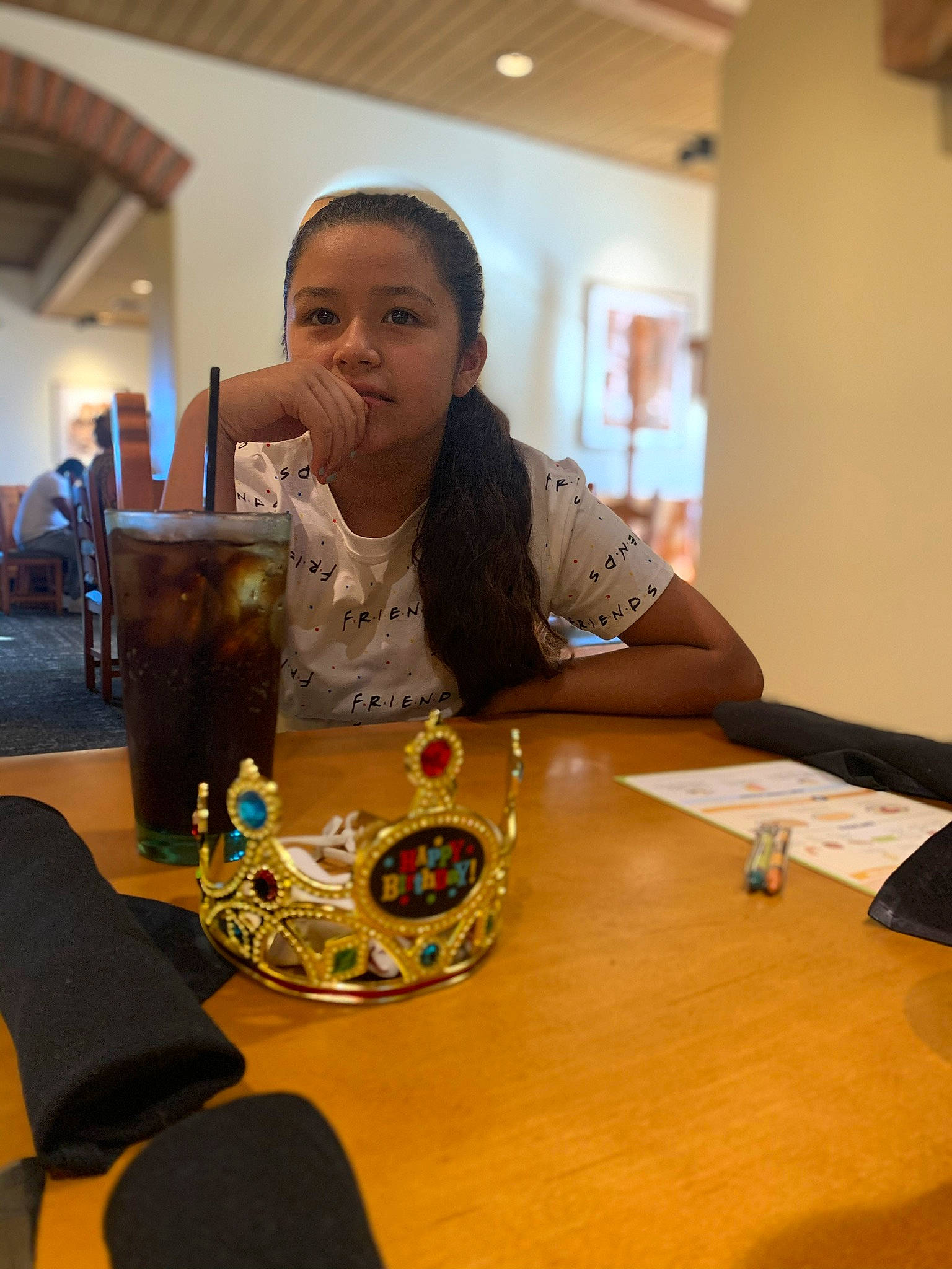 Mallalah joined the competition — help win amazing prizes! chair, child, cup, desk, drink, drinkware, event, eyewear, flooring, fun, glass, hairstyle, jacket, leisure, person, plate, recreation, serveware, sitting, table