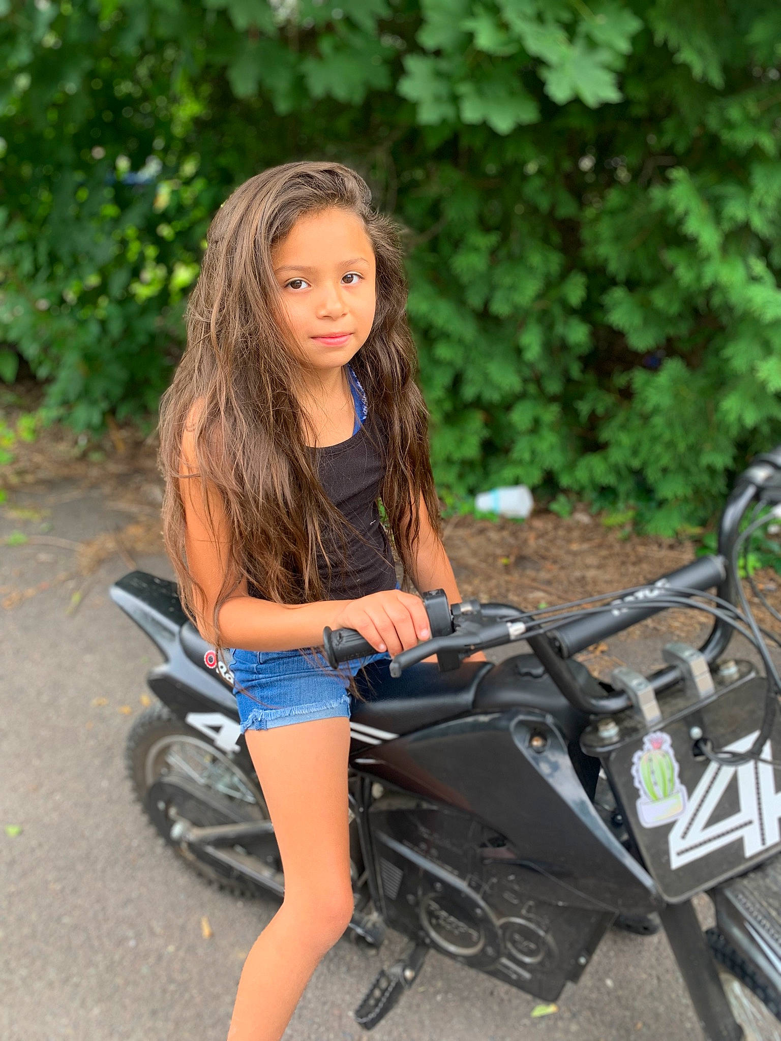 Cielo joined the competition — help win amazing prizes! automotive_design, automotive_lighting, automotive_tire, blond, electric_blue, flash_photography, grass, hair, hairstyle, human_leg, knee, leisure, long_hair, luggage_and_bags, motor_vehicle, motorcycle, nature, person, shorts, thigh