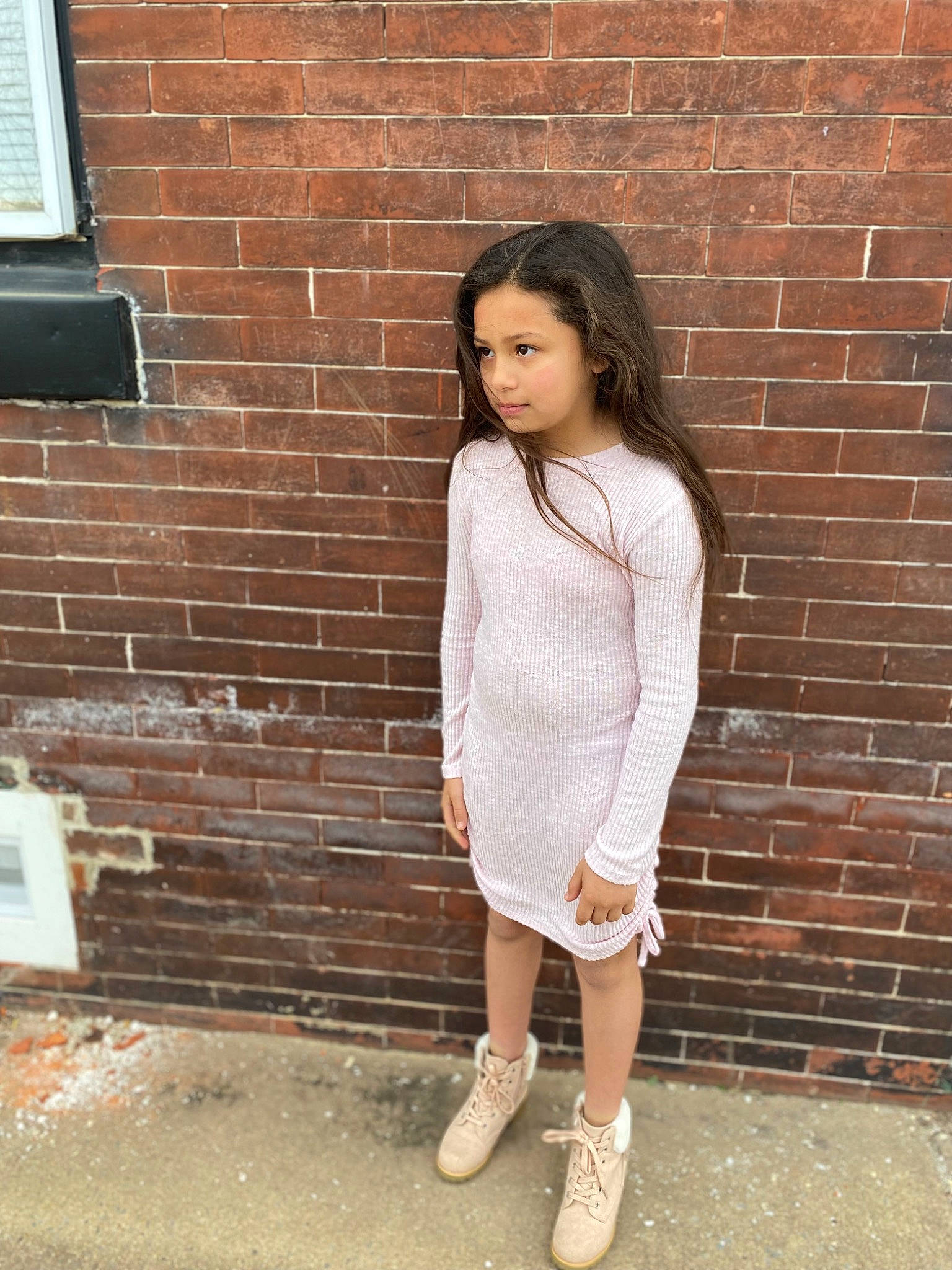 Cielo joined the competition — help win amazing prizes! blazer, brick, brickwork, denim, dress_shirt, fashion_design, flash_photography, grey, hair, knee, leg, lip, neck, person, plaid, shoulder, sleeve, t_shirt, thigh, waist