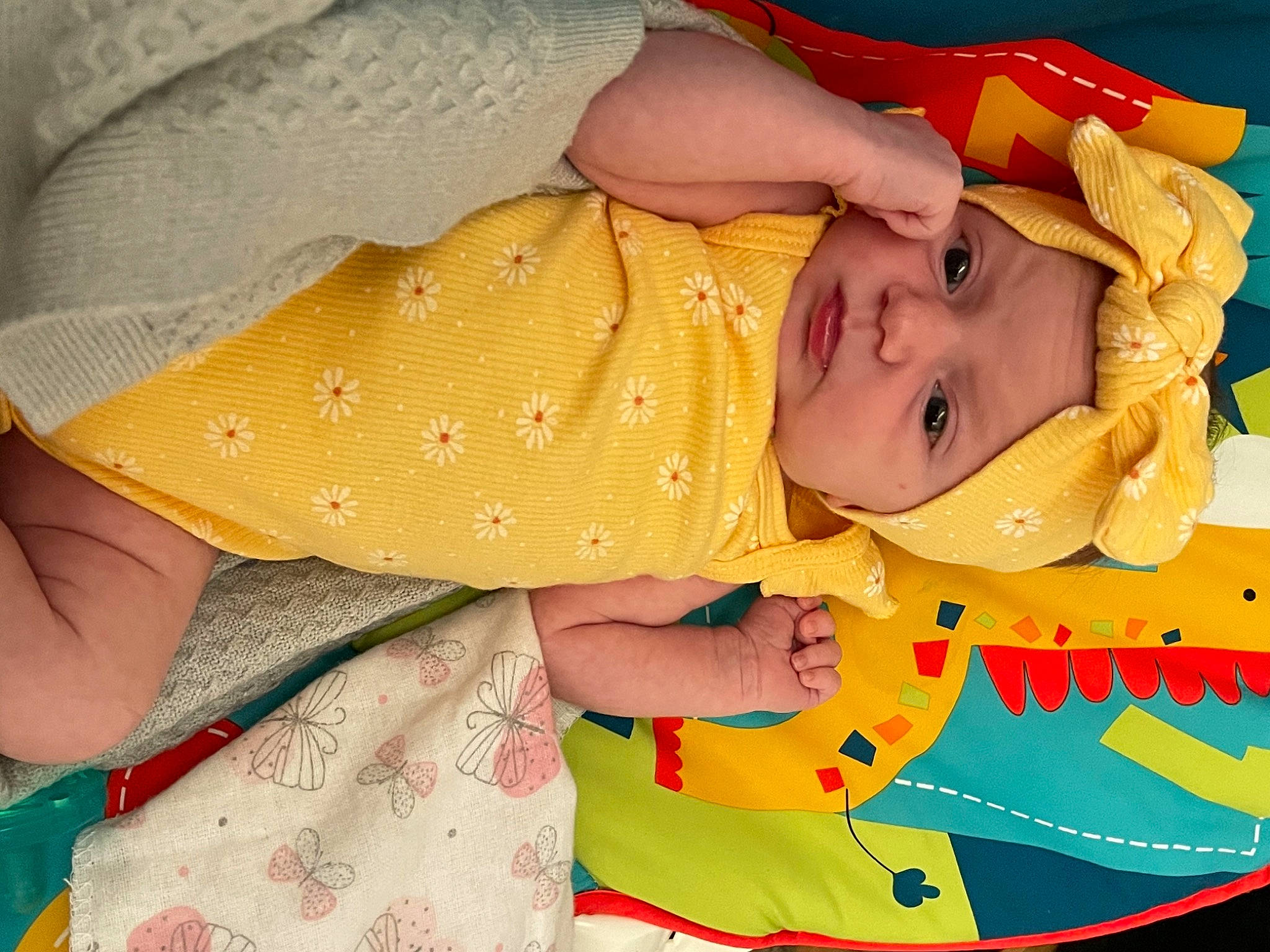 Marlee-rae joined the competition — help win amazing prizes! art, baby, baby_products, baby_sleeping, baby_toddler_clothing, bedtime, child, comfort, finger, happy, headwear, linens, pattern, person, pink, sleep, sleeve, textile, toddler