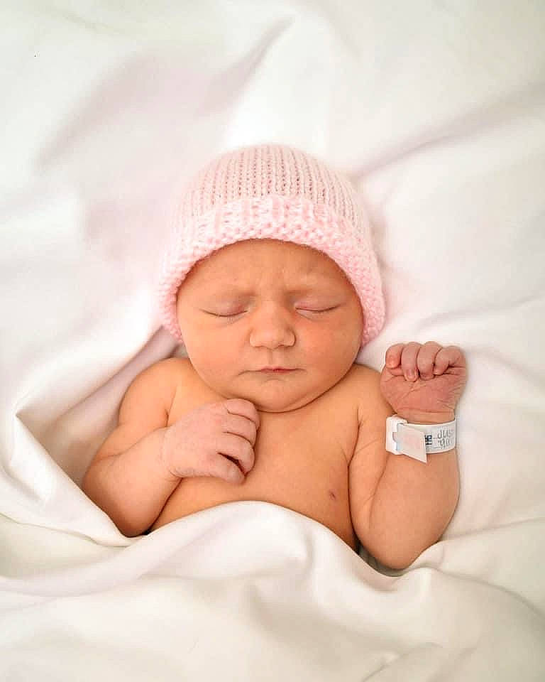 Marlee-rae joined the competition — help win amazing prizes! arm, baby, baby_sleeping, baby_toddler_clothing, cap, child, chin, comfort, finger, gesture, hand, happy, head, headwear, linens, nail, nose, person, skin, textile