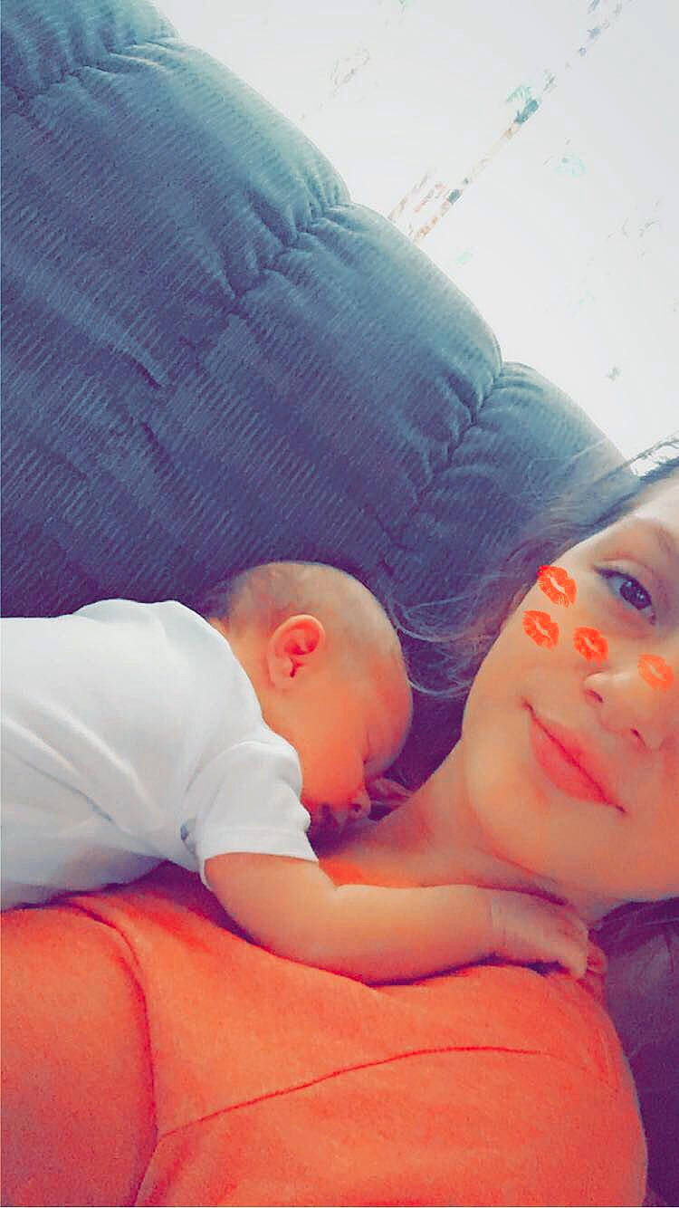 Branson joined the competition — help win amazing prizes! abdomen, baby, baby_sleeping, chest, child, cloud, comfort, elbow, gesture, happy, human_body, human_leg, linens, orange, person, sitting, skin, t_shirt, thigh, toddler