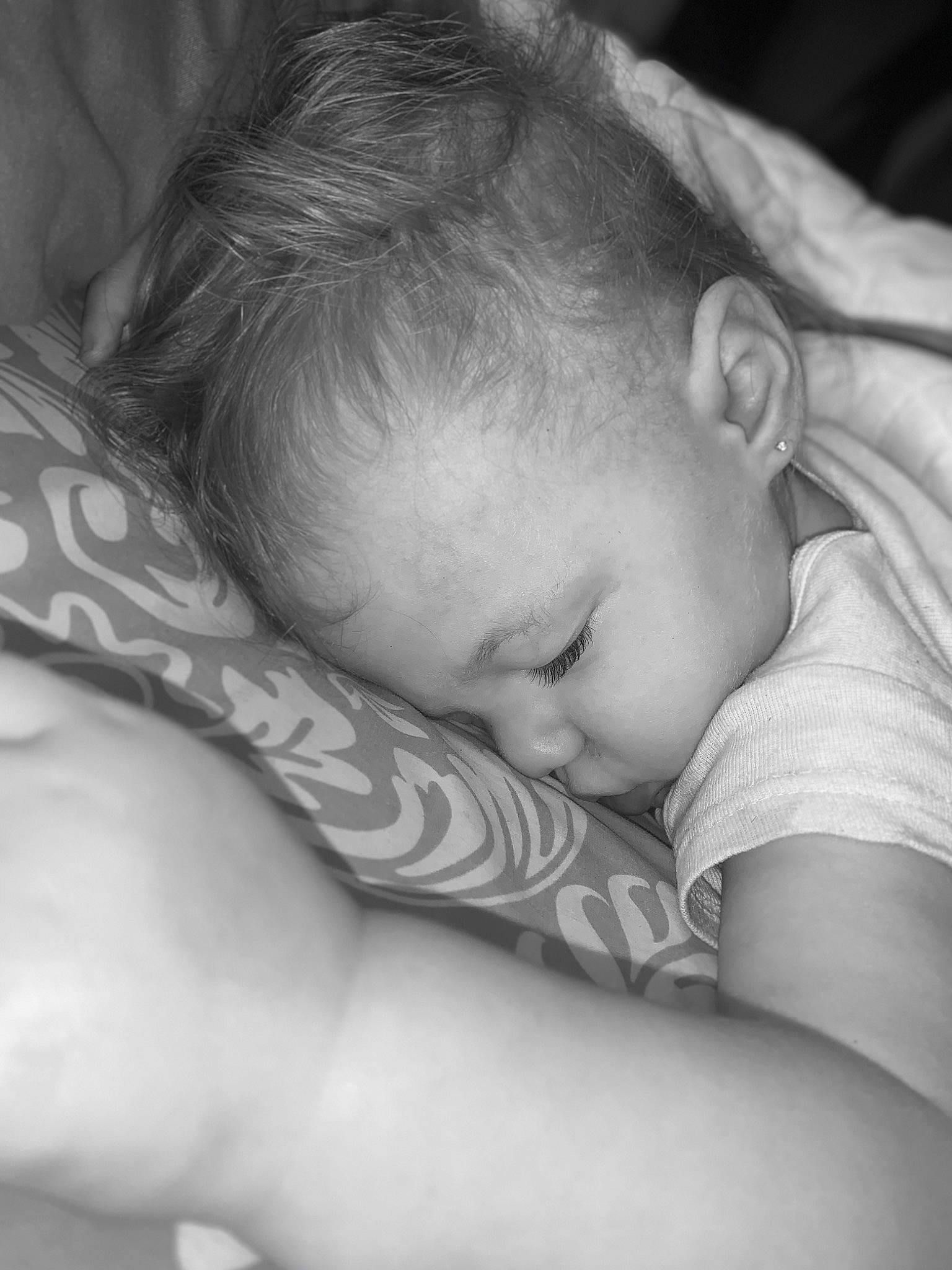 Marli is registered to the contest to win money with this photo: baby, bedtime, birth, black_and_white, cheek, child, eye, face, hand, monochrome, monochrome_photography, nap, nose, person, photography, skin, sleep, style, toddler