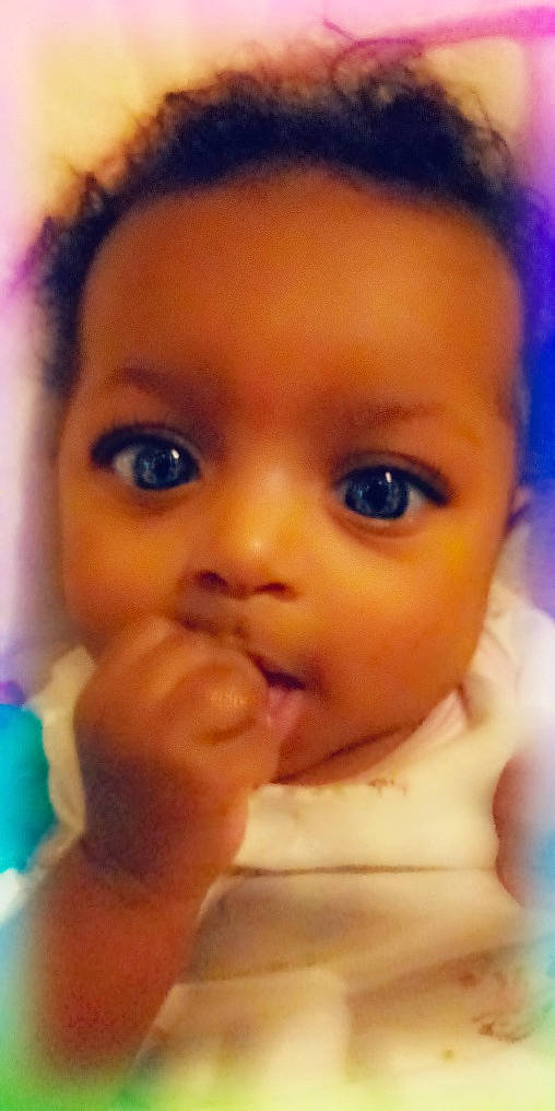 Samiya is registered to the contest to win money with this photo: baby, beauty, black_hair, cheek, child, chin, close_up, eye, eyebrow, face, forehead, hair, hairstyle, head, iris, lip, mouth, nose, person, skin