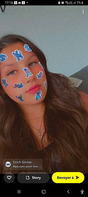 Mya a rejoint le concours — aidez-le/la à gagner de superbes lots ! black_hair, body_jewelry, body_piercing, chin, earrings, electric_blue, eyebrow, eyelash, eyewear, face, forehead, headgear, jewellery, lip, long_hair, magenta, mouth, neck, nose, person