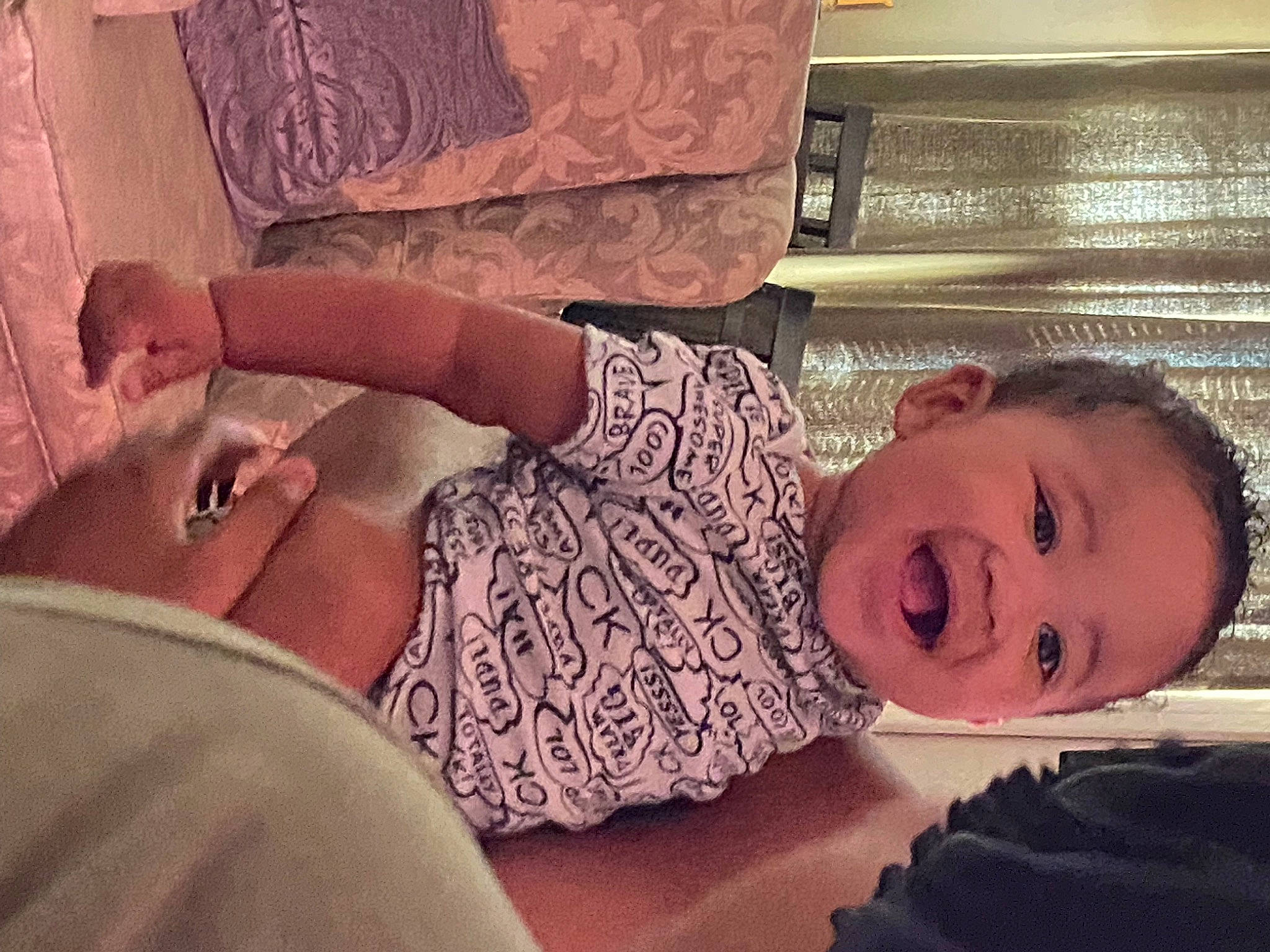 Yasir joined the competition — help win amazing prizes! baby, child, comfort, elbow, finger, fun, hairstyle, happy, human_body, human_leg, leg, mouth, muscle, person, room, sitting, skin, smile, toddler, tree