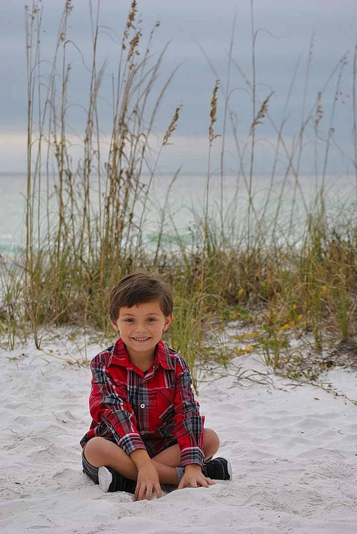 Eden joined the competition — help win amazing prizes! beach, child, fun, grass, grass_family, joy, person, photography, plant, sand, sea, sitting, smile, toddler, vacation