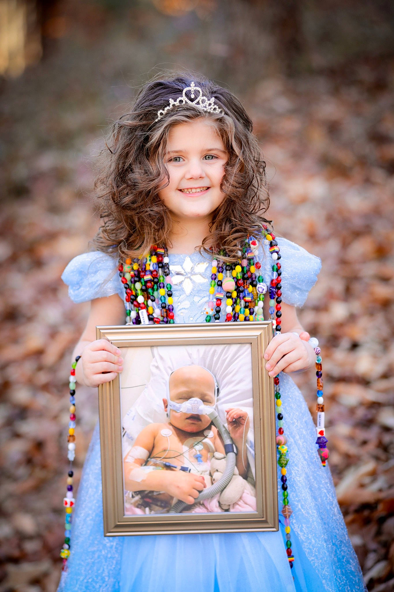 Addi joined the competition — help win amazing prizes! baby, blue, dress, face, fawn, flash_photography, happy, head, iris, joy, outerwear, people_in_nature, person, photograph, plant, skin, smile, standing, street_fashion, t_shirt