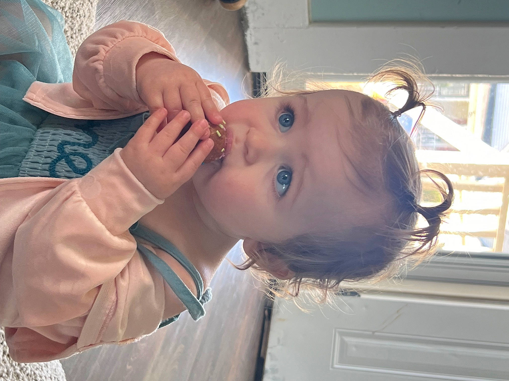 Carmella is registered to the contest to win money with this photo: baby, baby_toddler_clothing, cheek, chest, child, ear, eyelash, eyewear, fun, gesture, happy, jaw, lip, nail, neck, nose, person, thumb, toddler, vacation