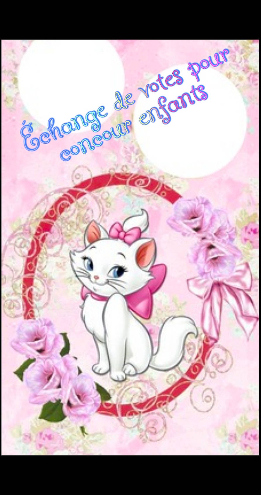 Moumounne participe au concours pour gagner de l'argent avec cette photo : animal_figure, art, creative_arts, cut_flowers, event, fawn, fictional_character, font, graphics, happy, illustration, magenta, pattern, petal, pink, rectangle, white, working_animal