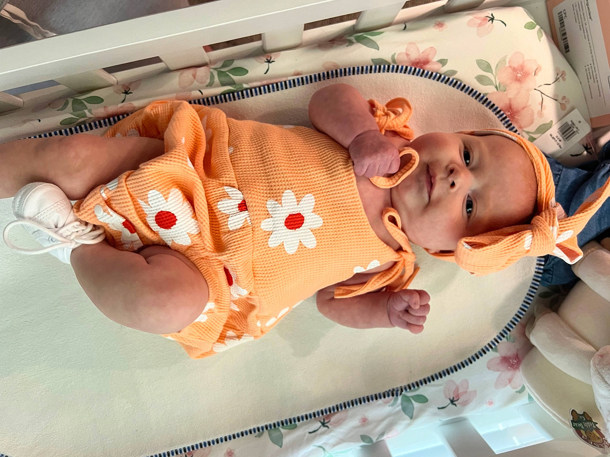 Blakelee is registered to the contest to win money with this photo: abdomen, art, baby, baby_products, baby_toddler_clothing, bedding, chest, child, creative_arts, fashion_accessory, fawn, finger, flesh, font, linens, nail, pattern, peach, person, service