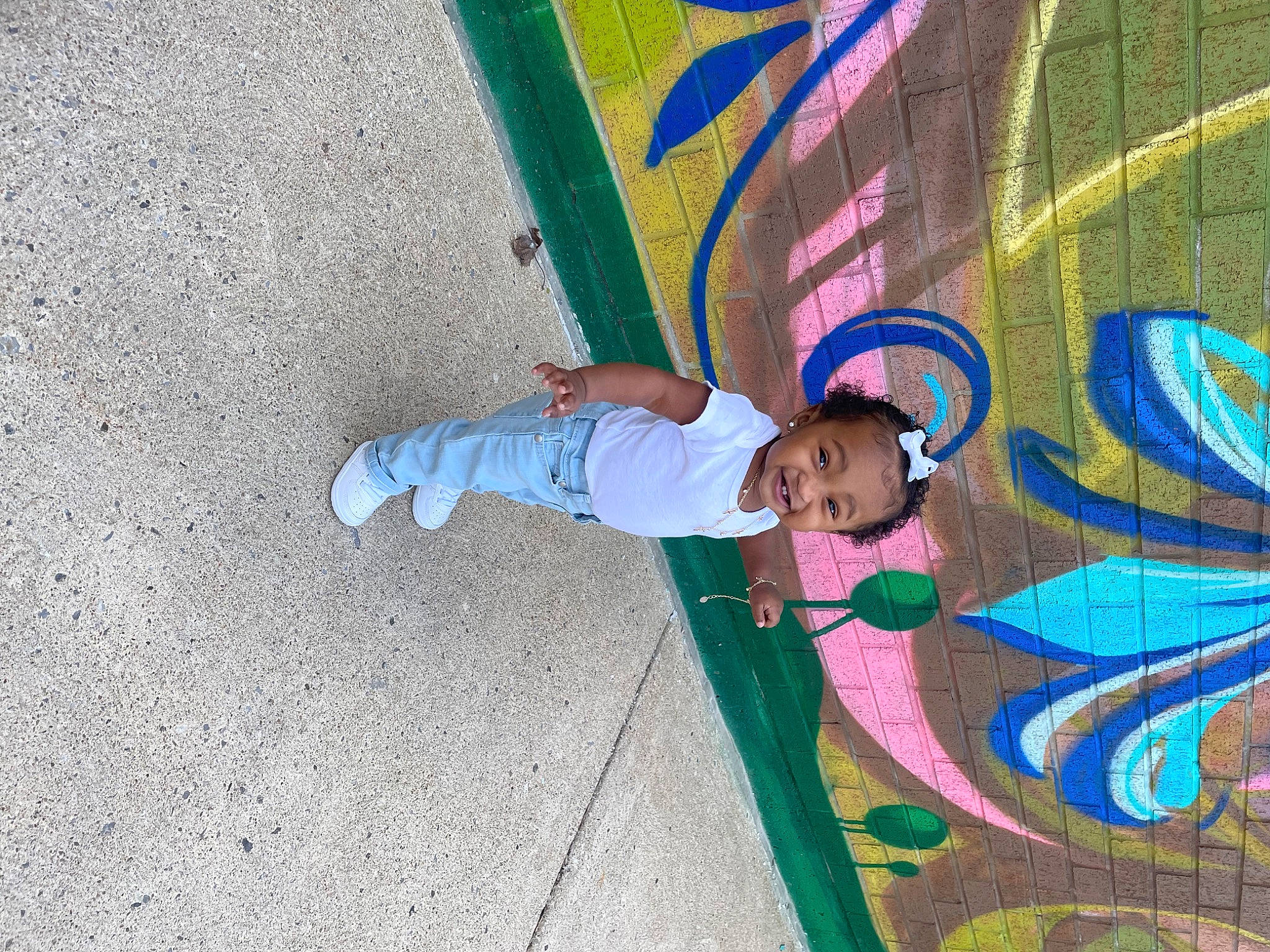 Dream joined the competition — help win amazing prizes! art, artist, asphalt, chalk, child, city, electric_blue, fun, grass, leisure, magenta, paint, person, play, recreation, road_surface, sidewalk, tints_and_shades, toddler, tree