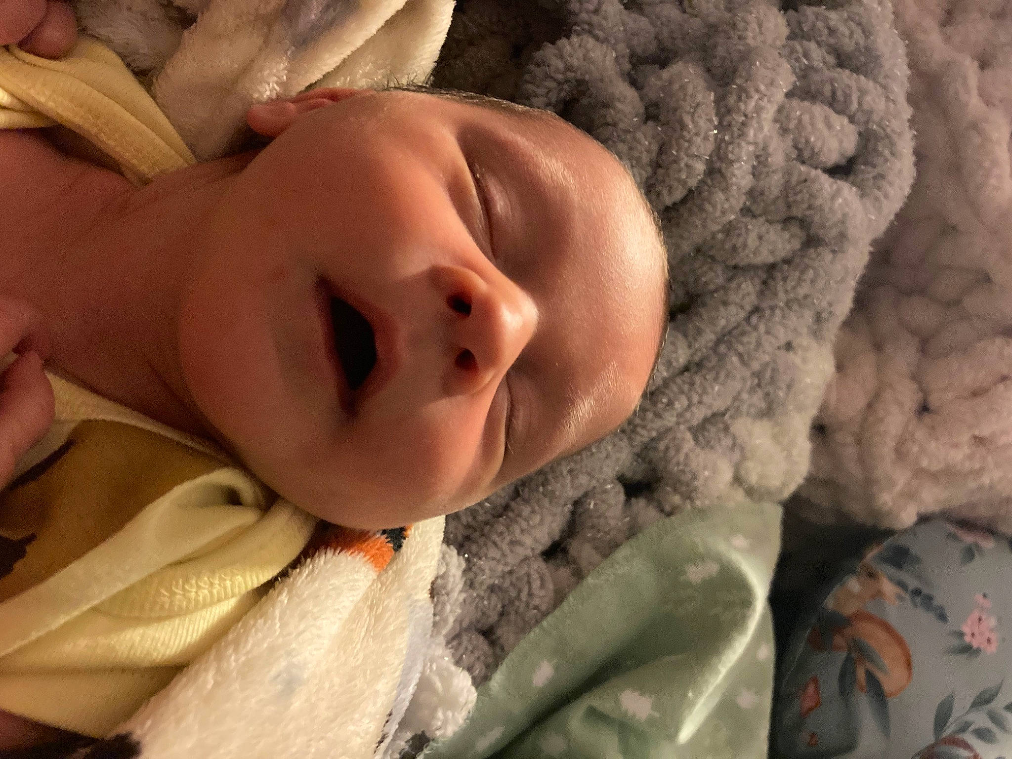 Caiden joined the competition — help win amazing prizes! baby, baby_sleeping, cheek, close_up, comfort, eye, eyebrow, eyelash, happy, head, headgear, human_body, iris, linens, lip, mouth, nose, person, skin, textile