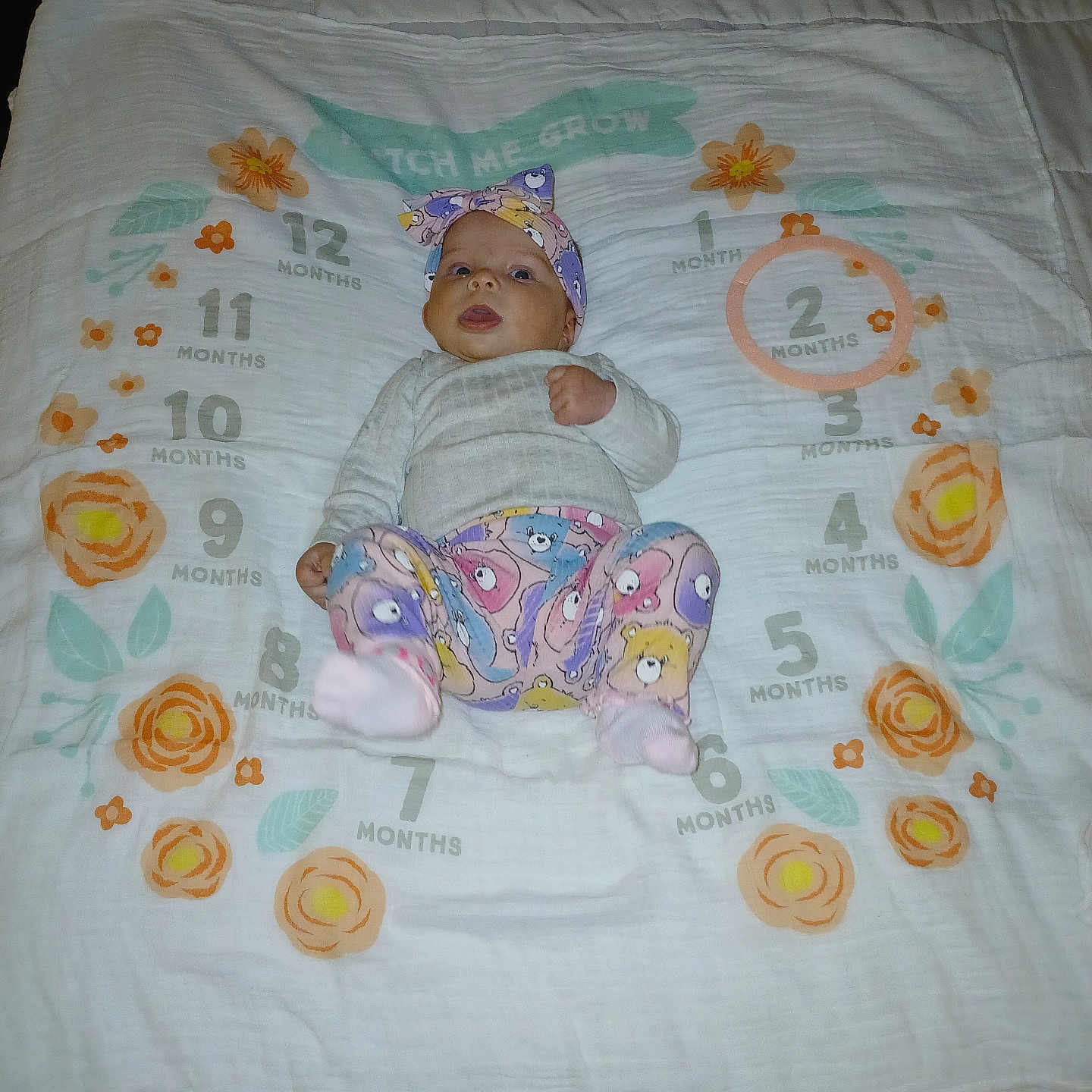 Ariella is registered to the contest to win money with this photo: baby, bed, bedroom, blanket, clothing, crib, cushion, face, furniture, hat, head, homedecor, indoors, infantbed, newborn, person, photography, portrait, quilt, room