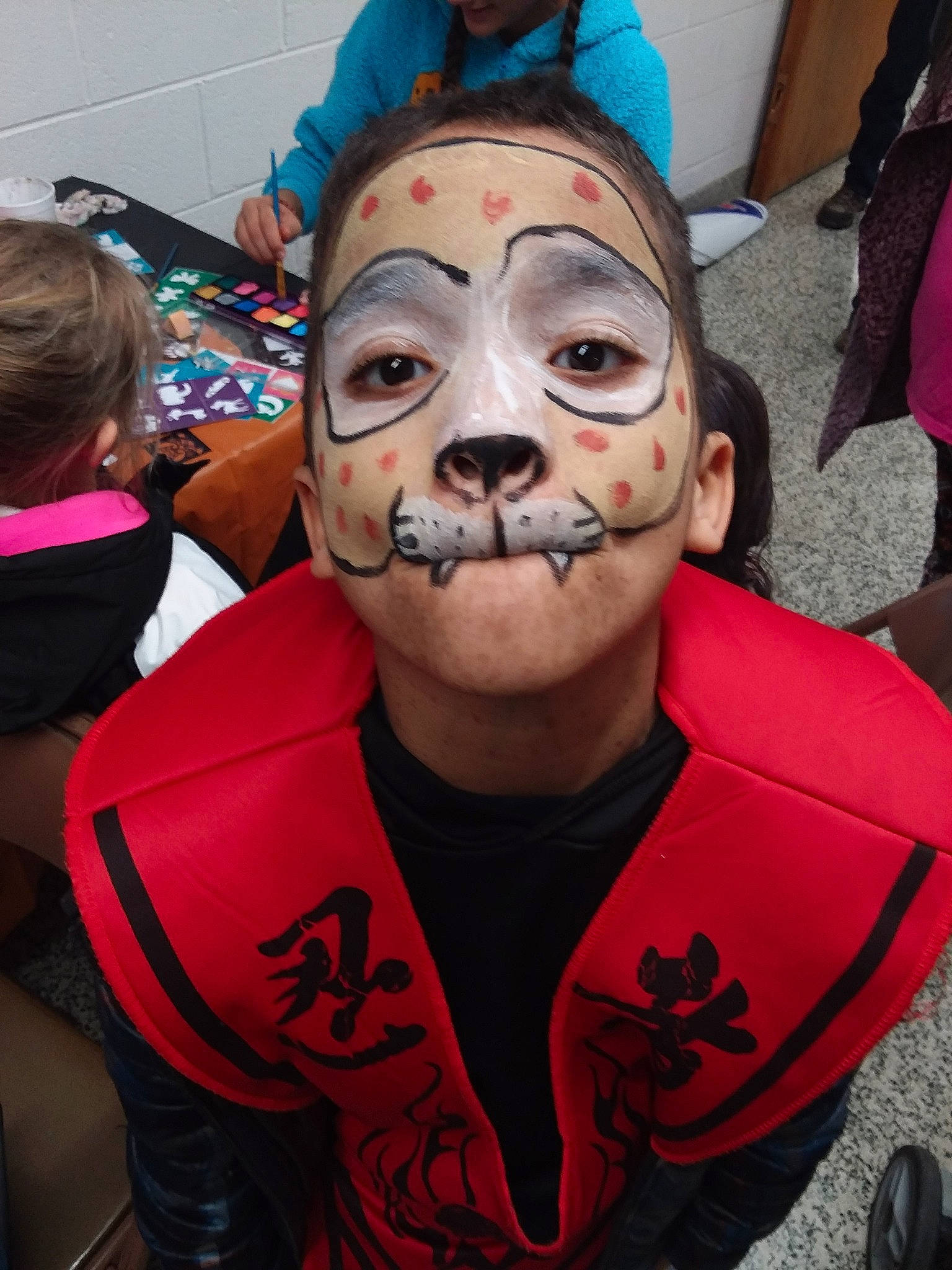 Joseph Lute joined the competition — help win amazing prizes! chest, cool, costume, face, flesh, fun, head, mouth, party, person