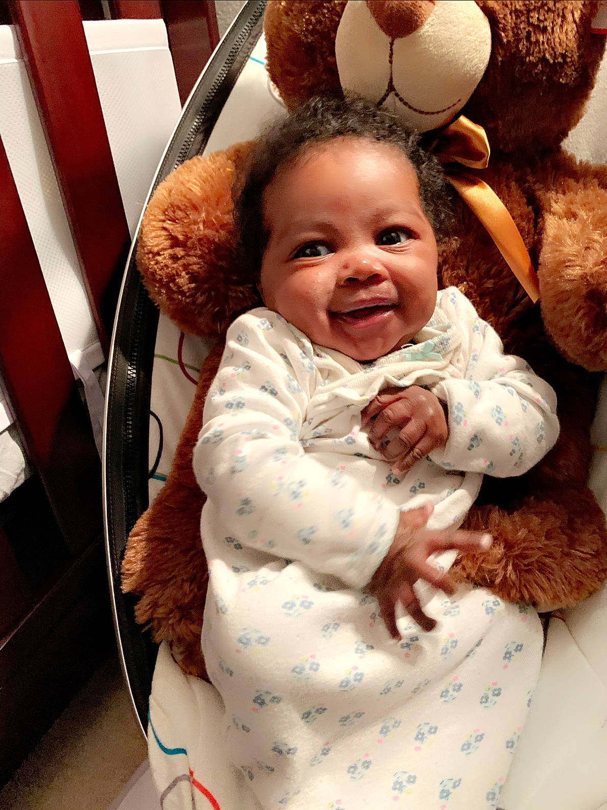 Kynslee joined the competition — help win amazing prizes! baby, baby_products, baby_toddler_clothing, baby_toys, brown, cheek, child, comfort, fur, love, person, plush, stuffed_toy, teddy_bear, textile, toddler, toy