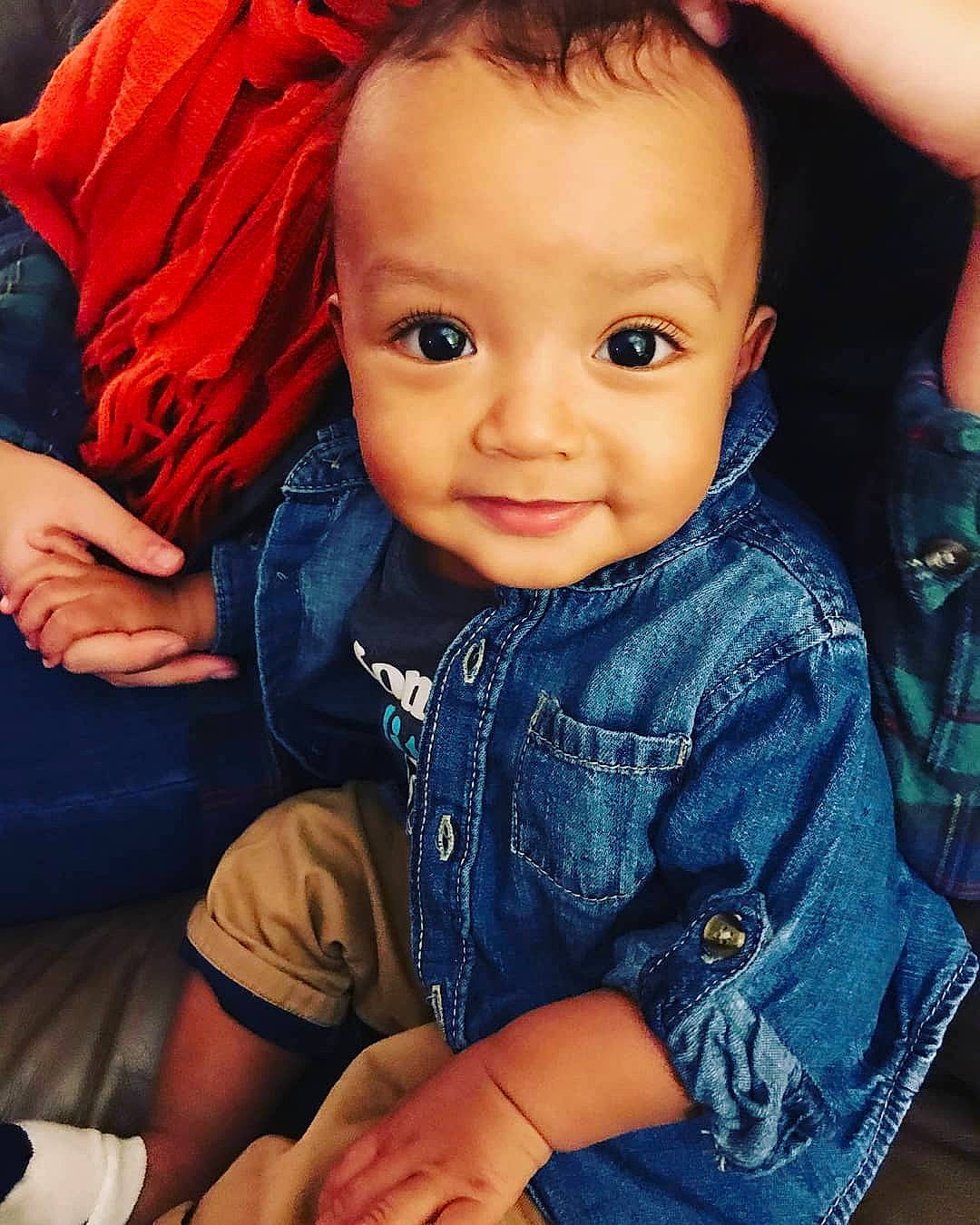 Micah is registered to the contest to win money with this photo: boy, cheek, child, cool, eye, face, girl, head, infant, joy, person, product, skin, smile, toddler