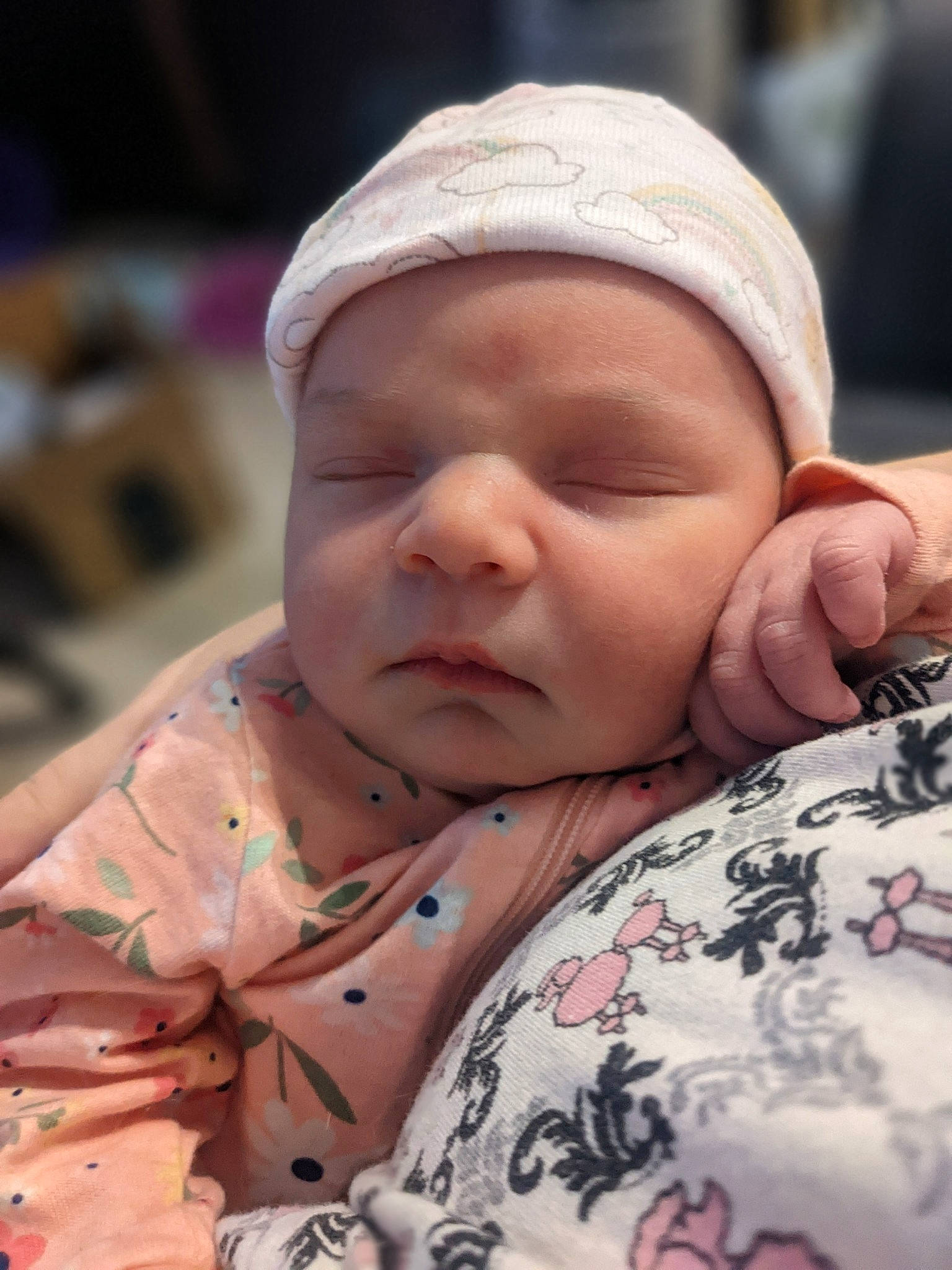 Gwendolyn joined the competition — help win amazing prizes! baby, cheek, child, chin, close_up, comfort, eye, eyebrow, eyelash, face, facial_expression, forehead, happy, lip, mouth, nose, person, pink, skin, sleeve