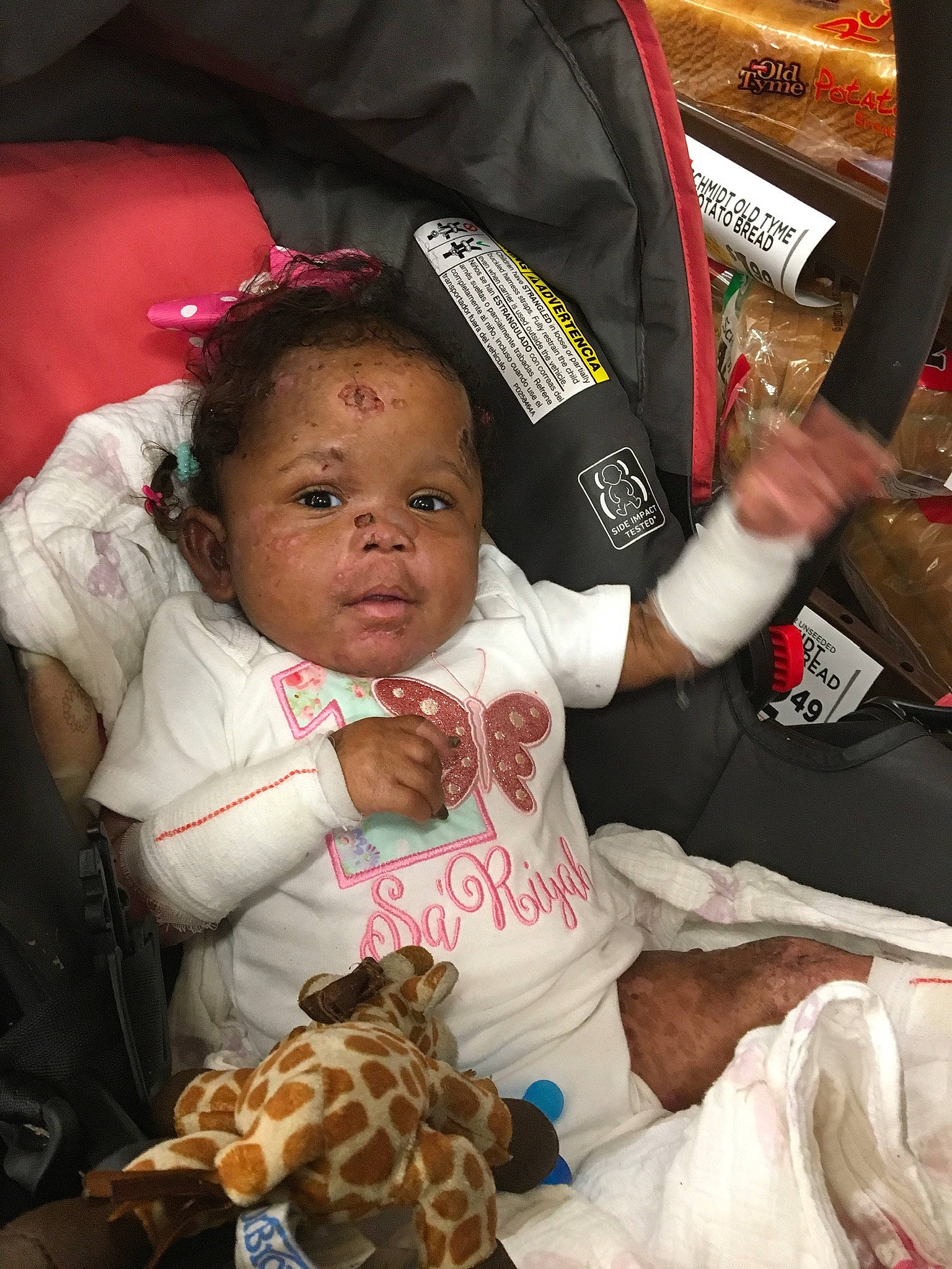 Sariyah joined the competition — help win amazing prizes! baby, child, person, toddler