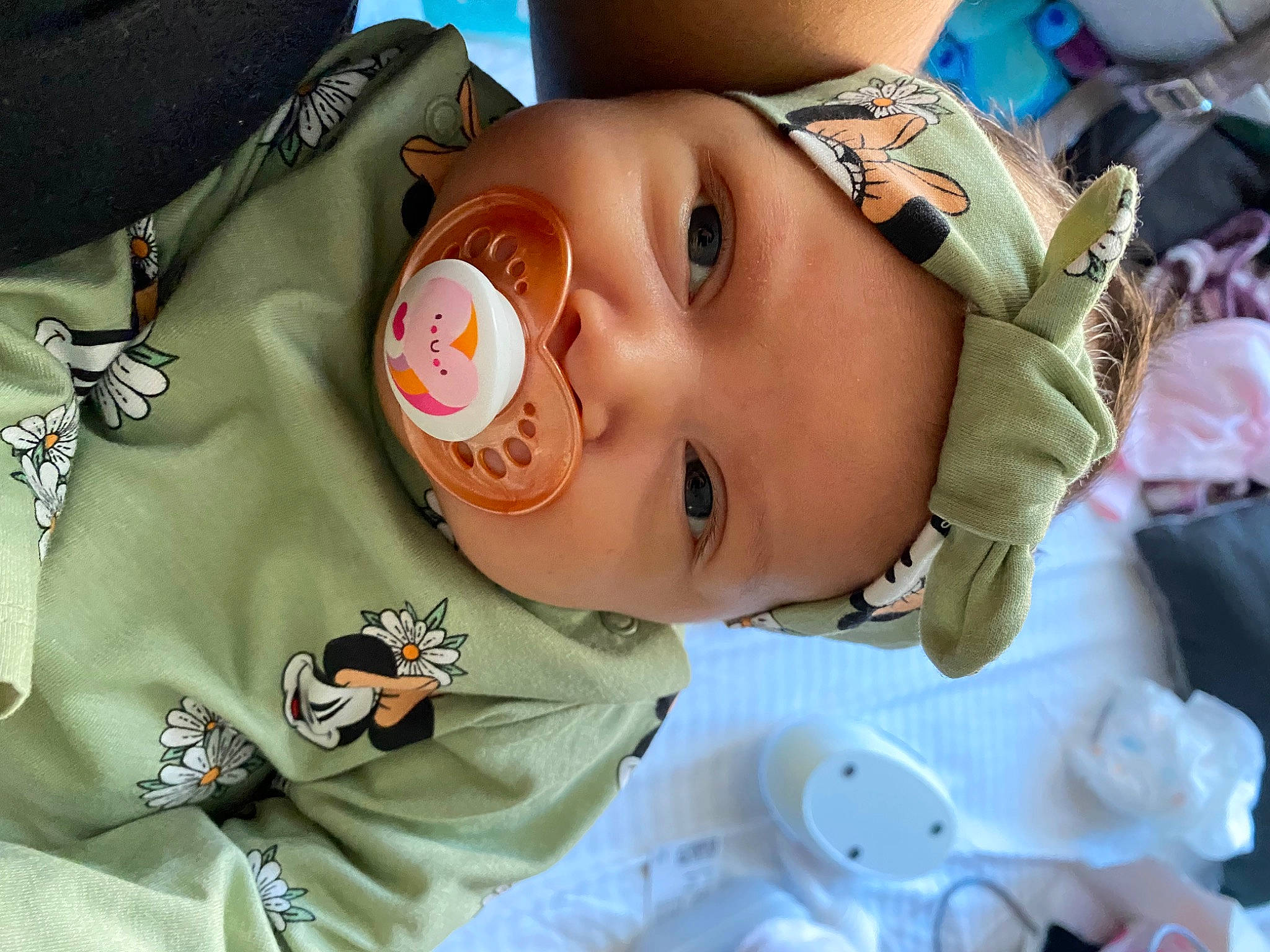 Soleen is registered to the contest to win money with this photo: baby, baby_products, baby_toddler_clothing, cheek, child, eyelash, fun, happy, hat, headwear, linens, lip, mouth, nose, organ, person, product, skin, sleeve, smile
