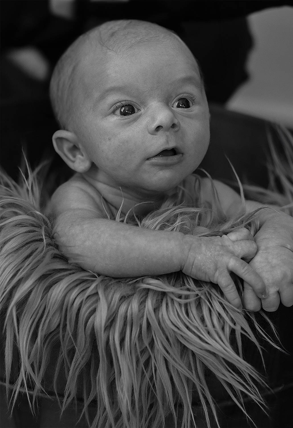 Cooper is registered to the contest to win money with this photo: baby, black, black_and_white, cheek, child, cloud, facial_expression, flash_photography, grass, grey, happy, human_body, iris, nose, person, skin, smile, style, toddler, vertebrate