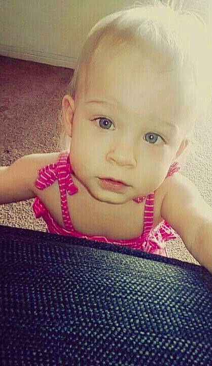 Kolbie joined the competition — help win amazing prizes! child, eye, face, facial_expression, girl, human_positions, infant, organ, person, photography, skin, smile, toddler