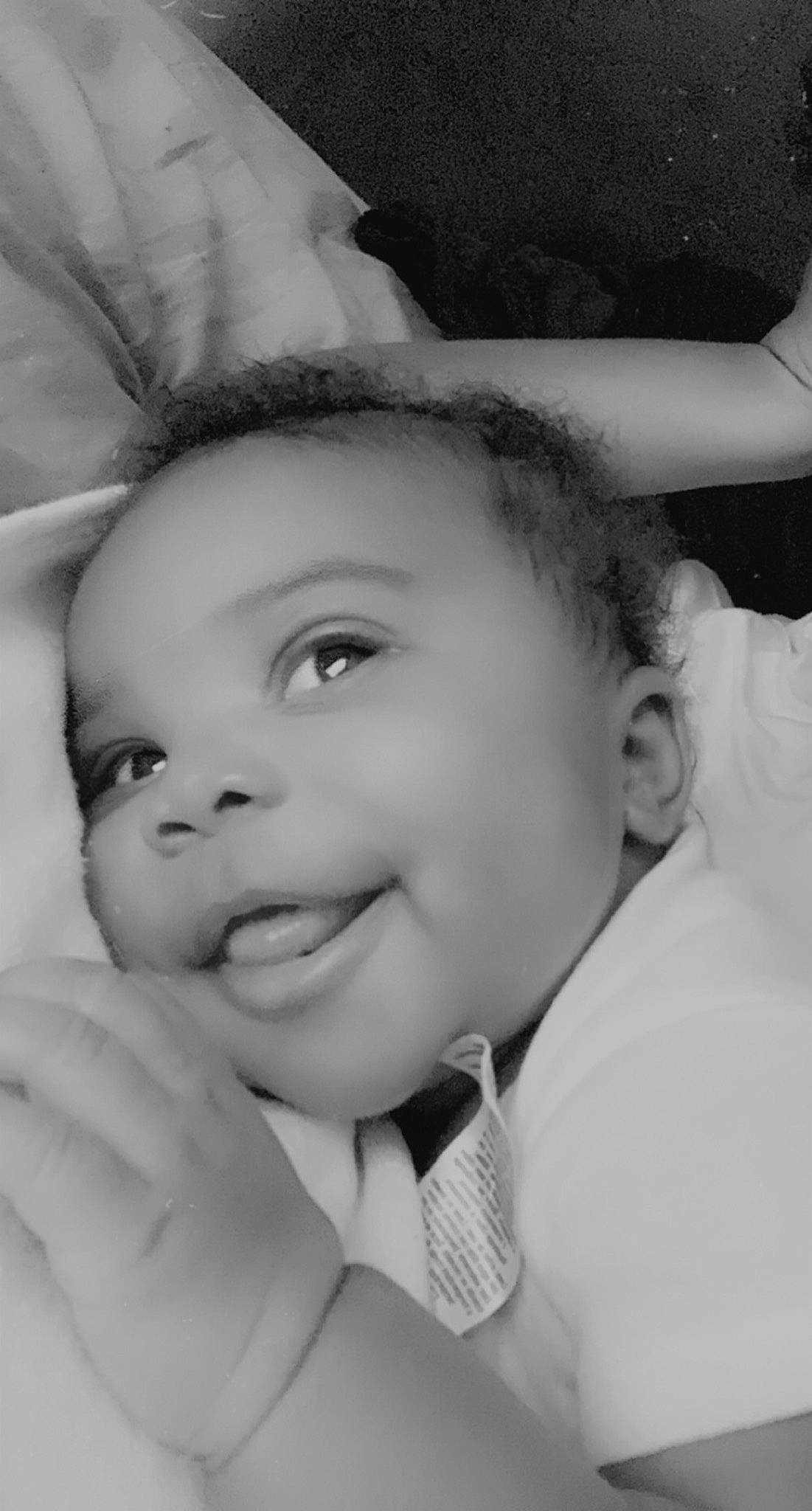 Jada joined the competition — help win amazing prizes! baby_toddler_clothing, black_and_white, cheek, child, ear, eye, eyebrow, eyelash, forehead, hairstyle, happy, iris, lip, monochrome, monochrome_photography, organ, person, skin, style, toddler