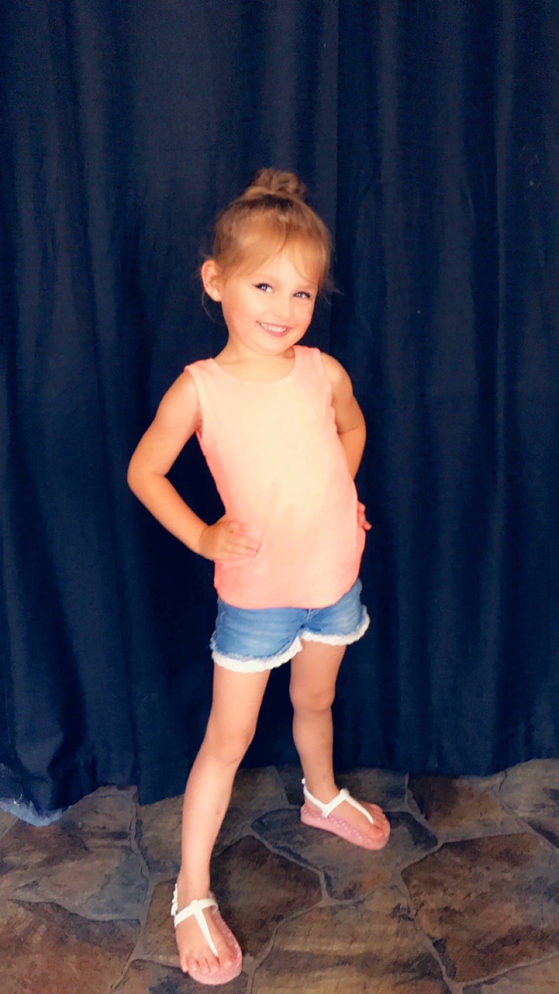 Alyssia joined the competition — help win amazing prizes! arm, barefoot, child, child_model, fun, human_leg, joy, leg, person, sitting, smile, standing, toddler