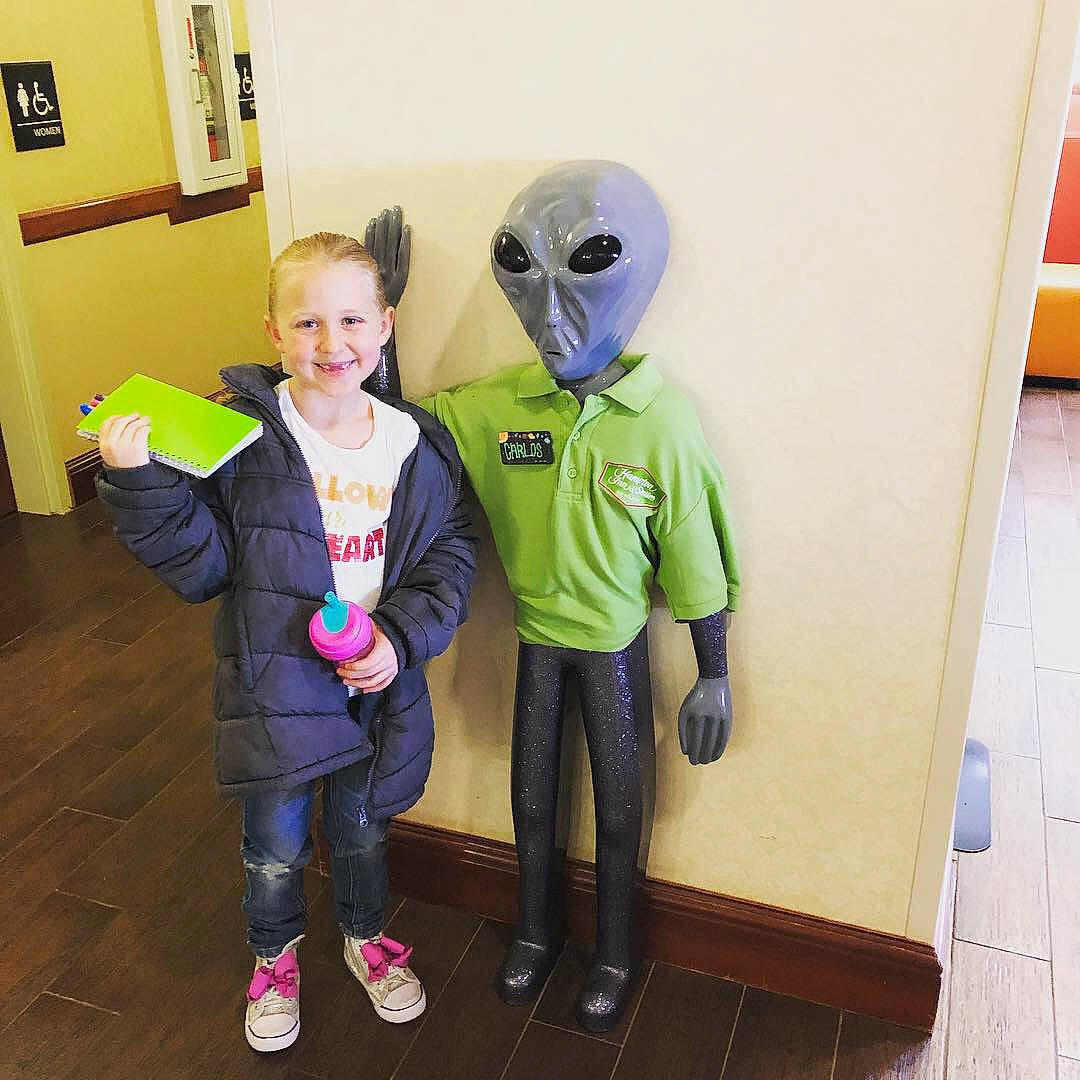 Brynley Ava is registered to the contest to win money with this photo: child, costume, fun, joy, outerwear, person, personal_protective_equipment
